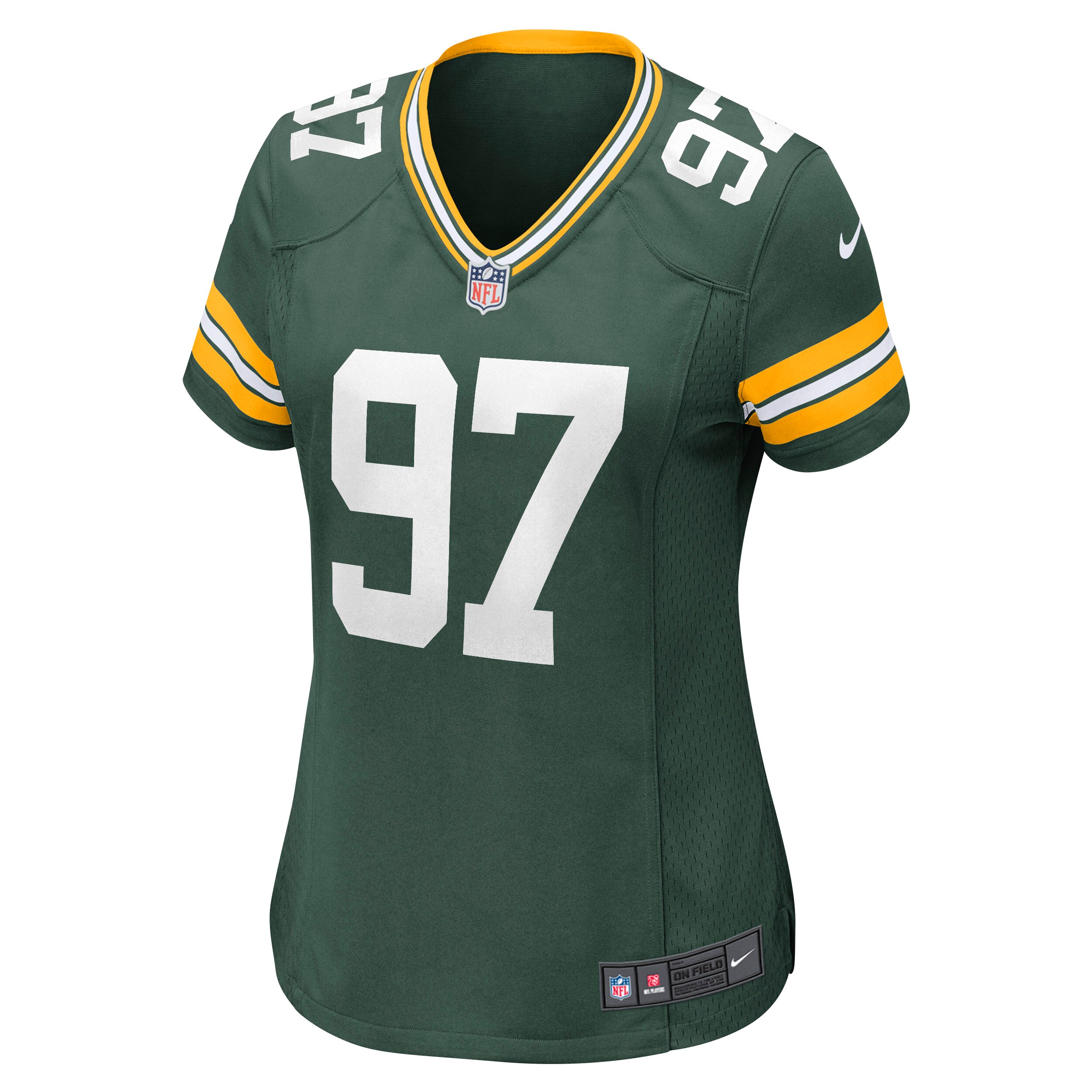 Green Bay Packers Kenny Clark Green Game NFL Jersey Women's