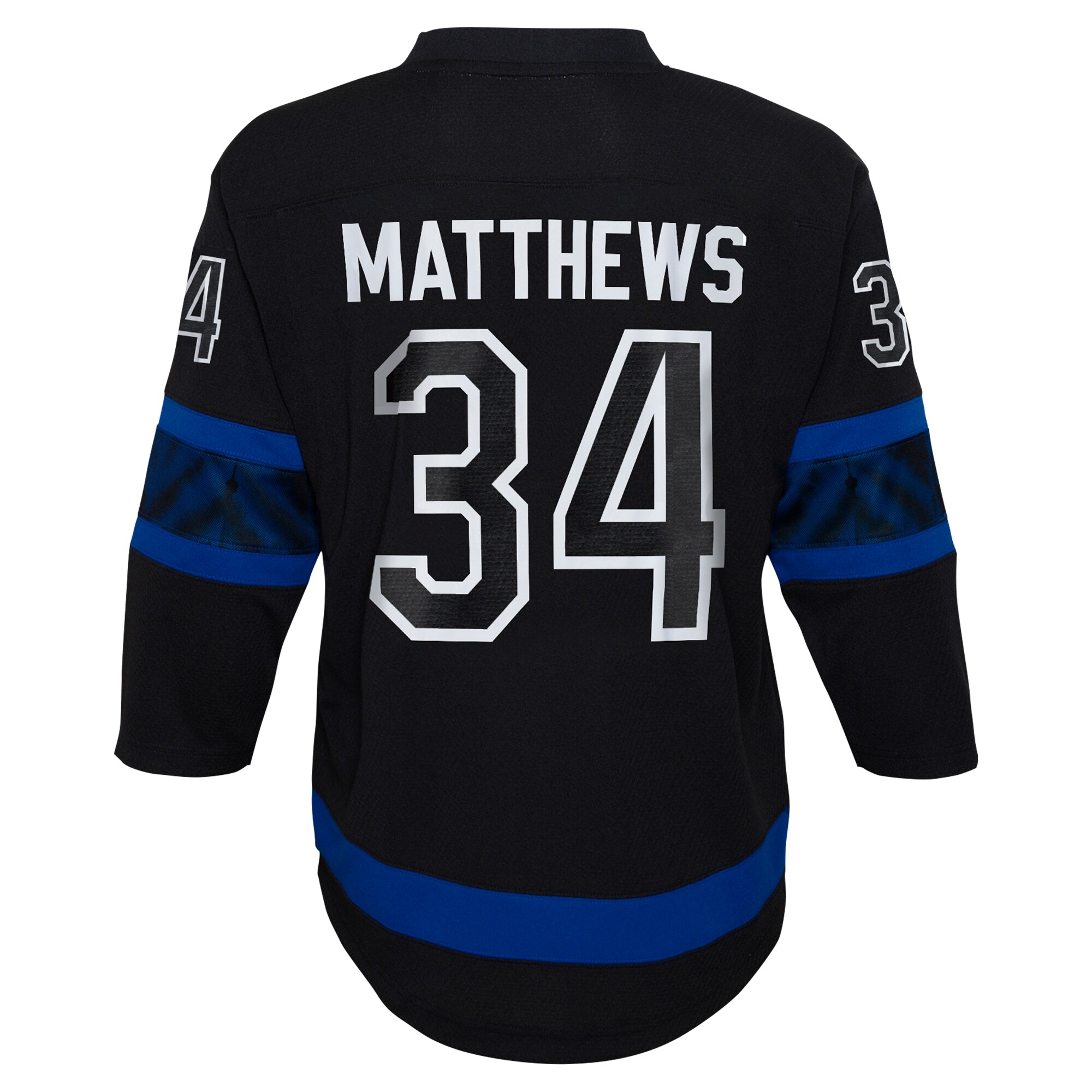 Preschool Toronto Maple Leafs Auston Matthews Black Player NHL Jersey Men's