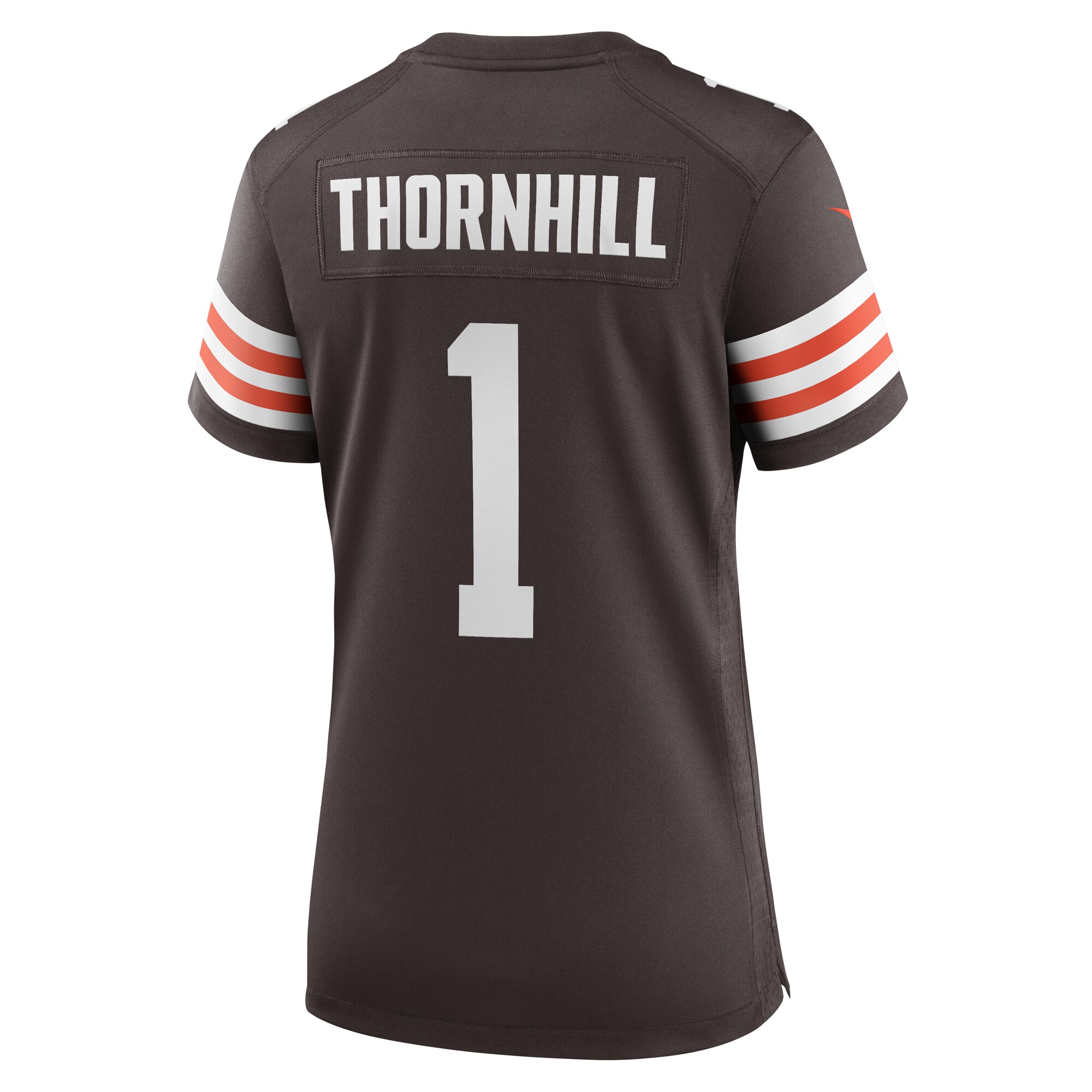 Cleveland Browns Juan Thornhill Brown Team Game NFL Jersey Women's