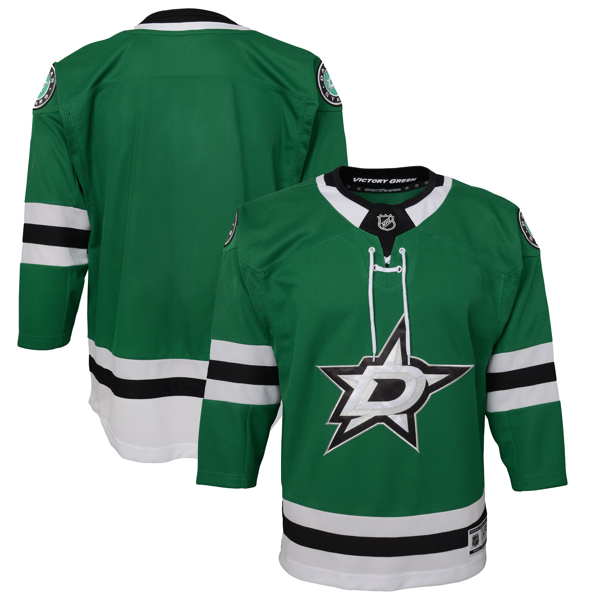 Dallas Stars Green Home Premier NHL Jersey Youth