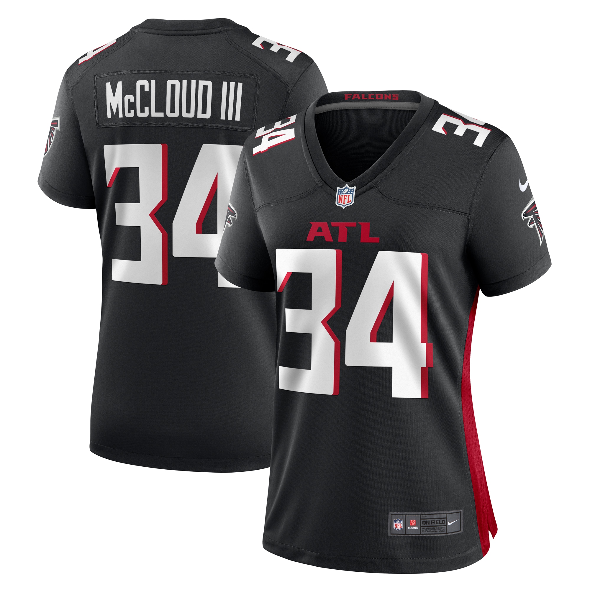 Atlanta Falcons Ray-Ray McCloud III Black Game NFL Jersey Women's