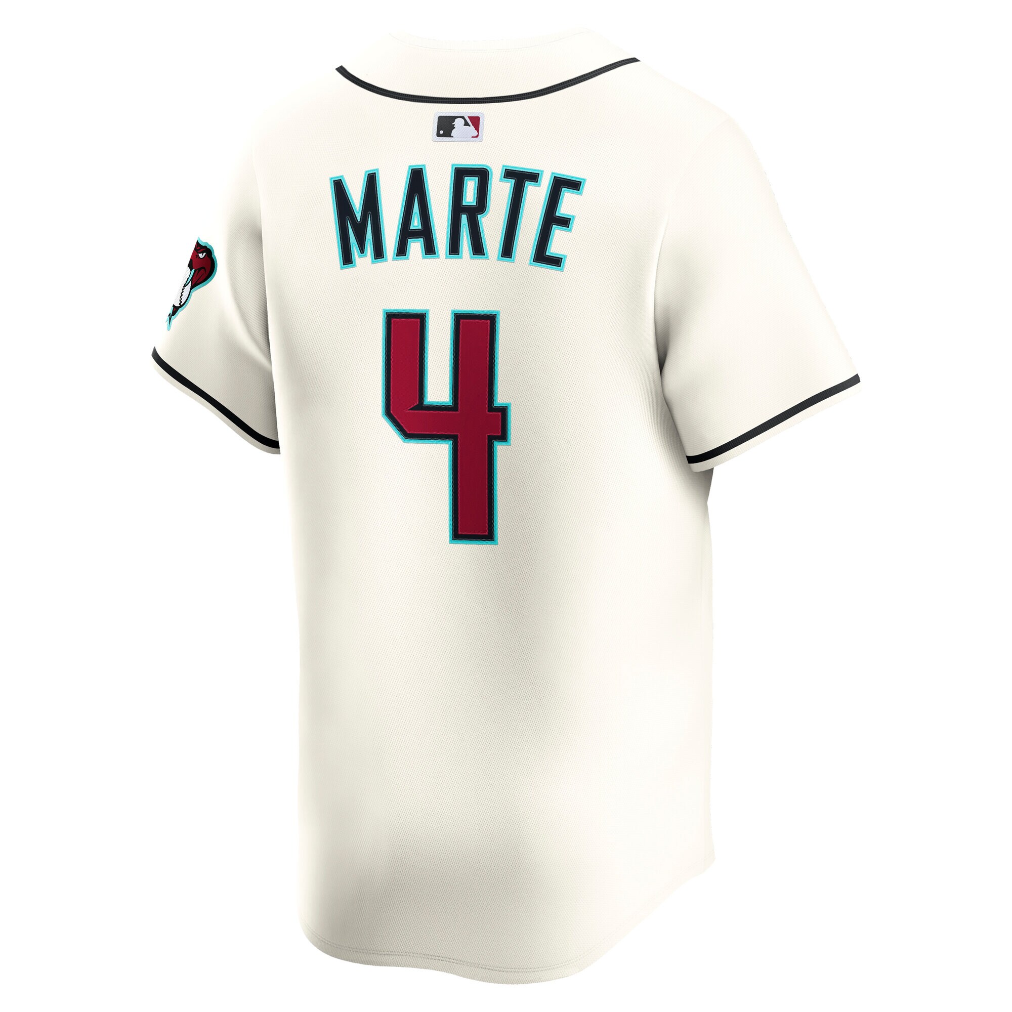 Arizona Diamondbacks Ketel Marte Cream Alternate Limited Player MLB Jersey Men's
