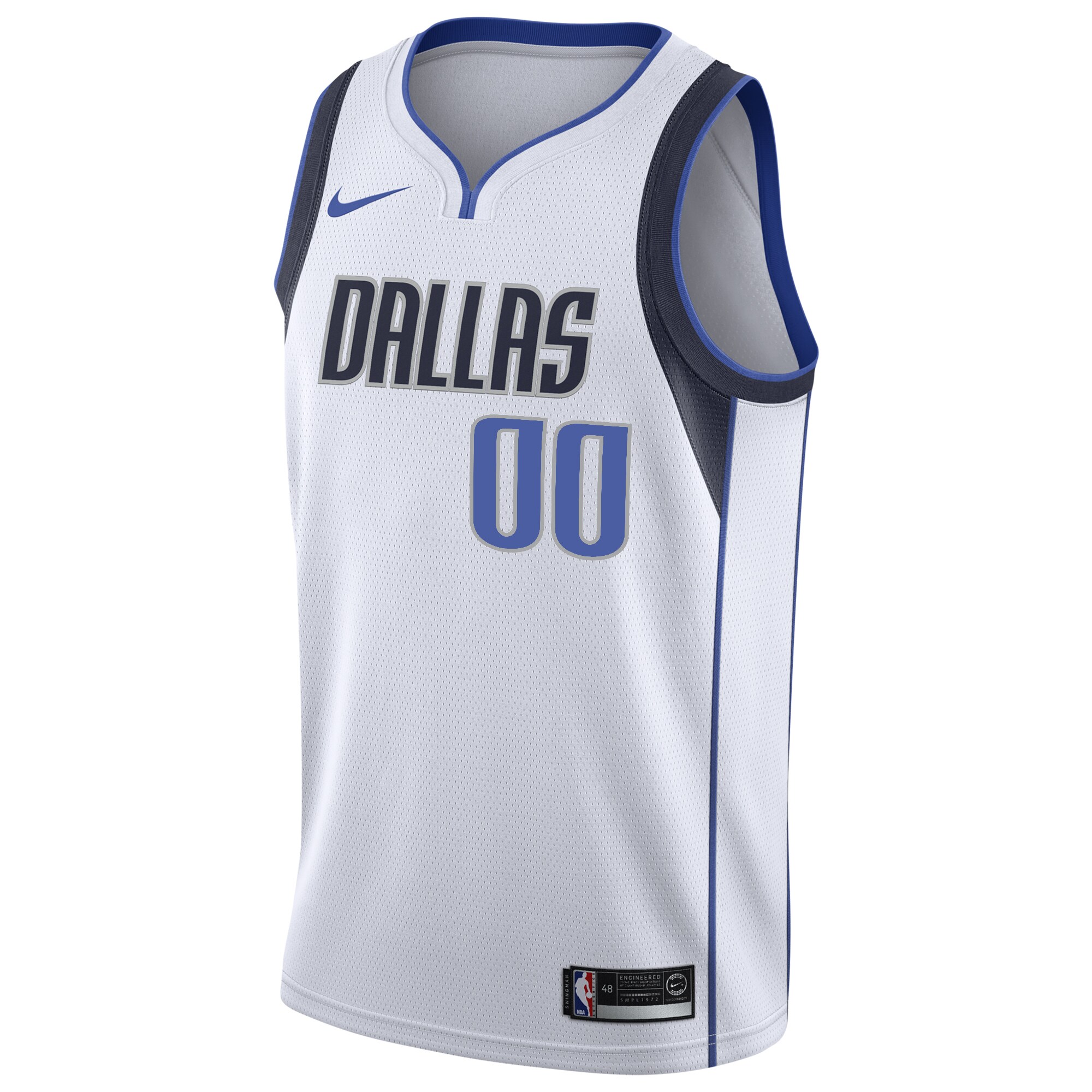 Dallas Mavericks Association Swingman Custom NBA Jersey Youth