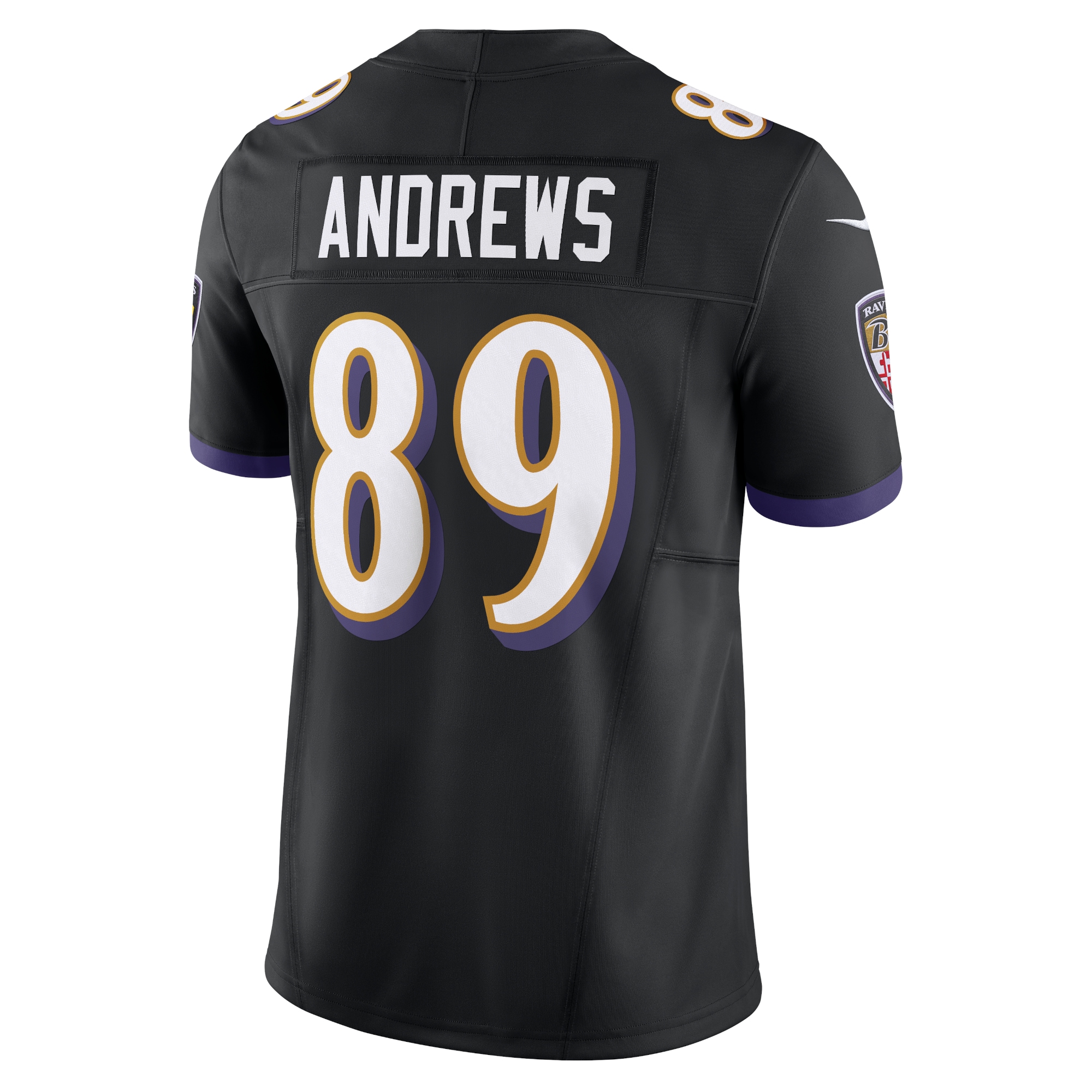 Baltimore Ravens Mark Andrews Black Vapor F.U.S.E. Limited NFL Jersey Men's