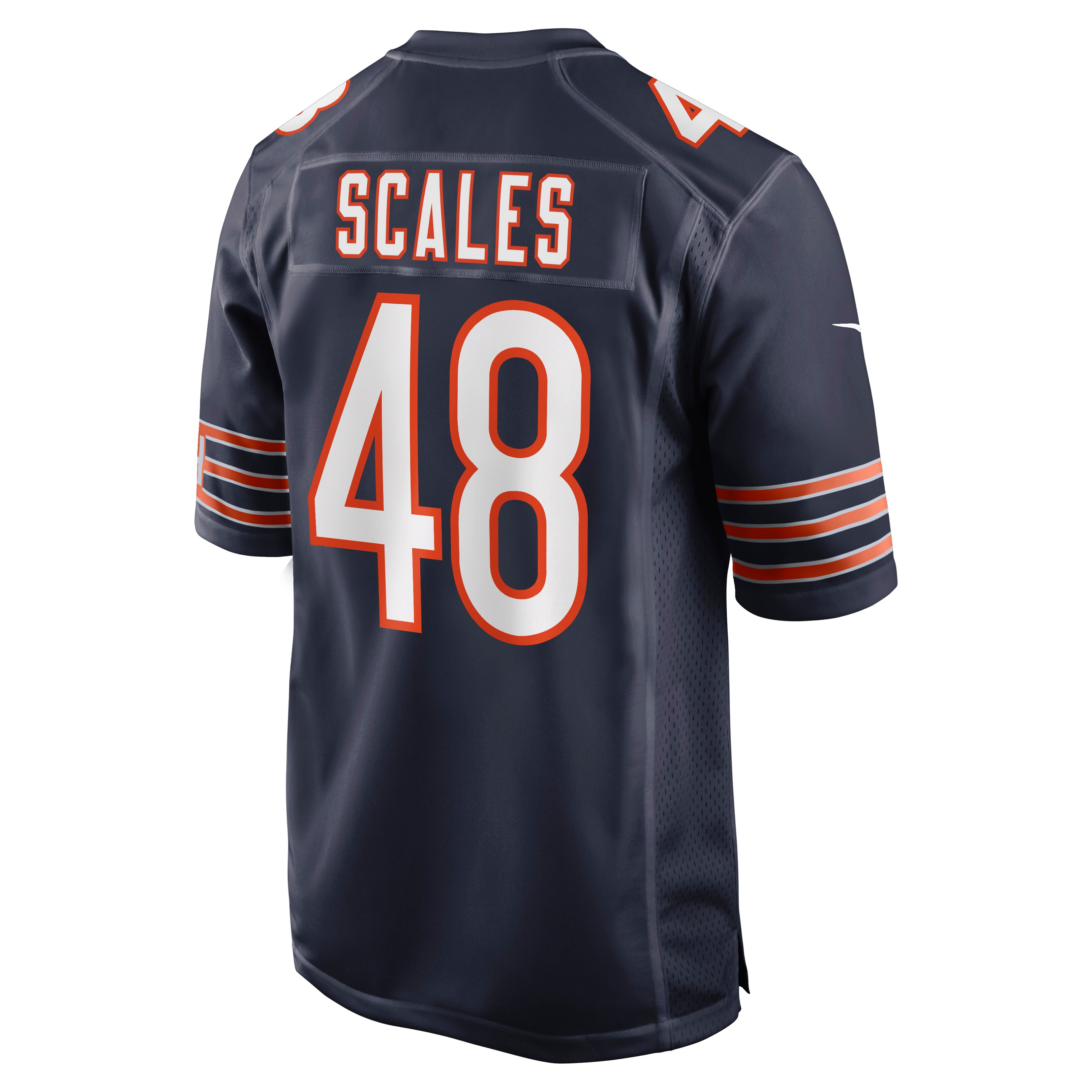 Chicago Bears Patrick Scales Navy Game NFL Jersey Men's