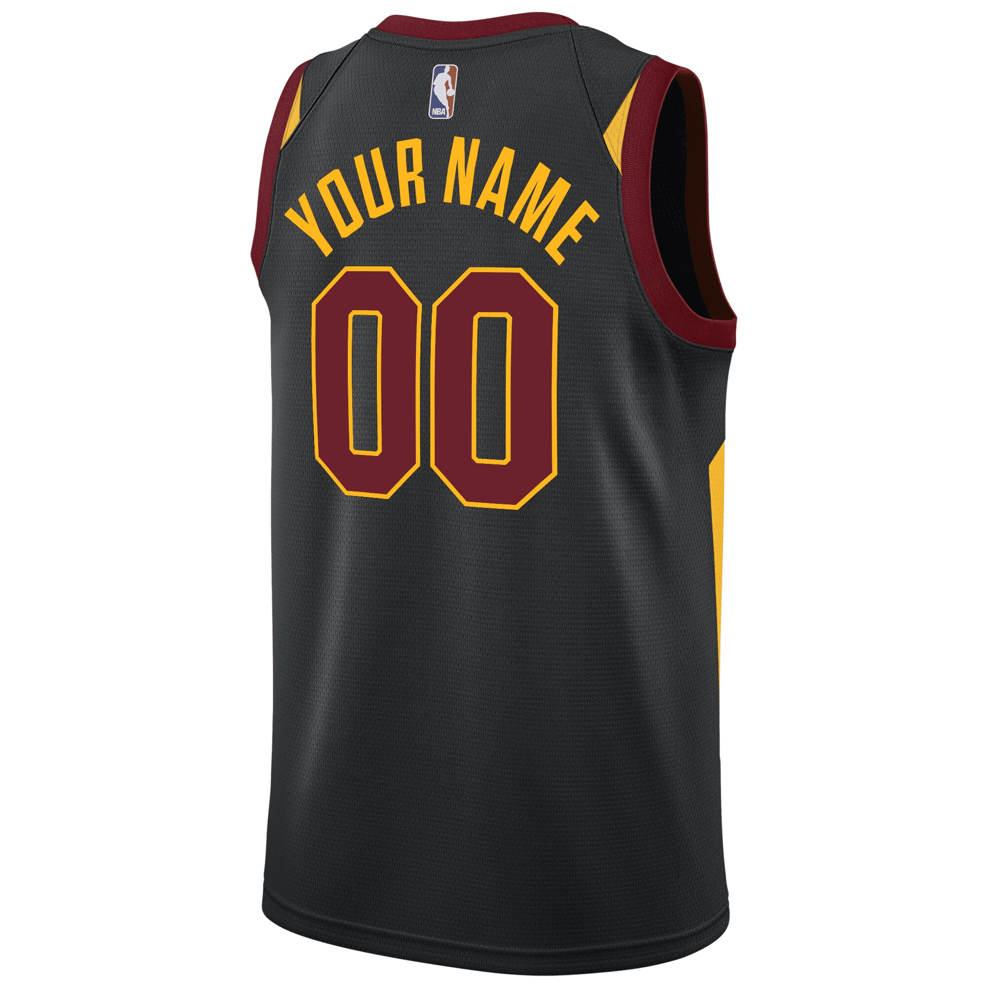 Cleveland Cavaliers Swingman Custom Black Statement Edition NBA Jersey Men's