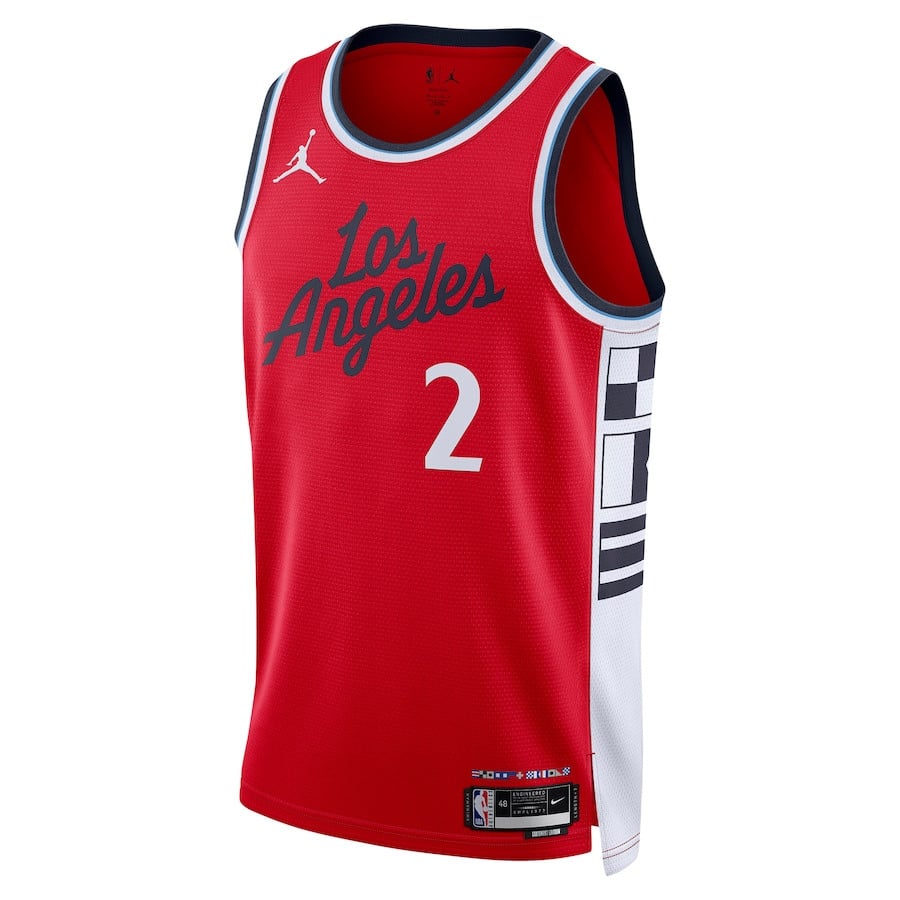 Kawhi Leonard 2 Los Angeles Clippers 2024/2 Unisex Swingman Statement Edition Red NBA Jersey Unisex