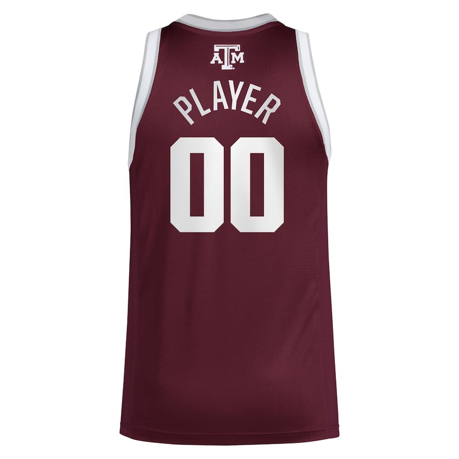Texas A& #038;M Aggie Unisex NIL Custom Maroon NCAA Jersey Unisex