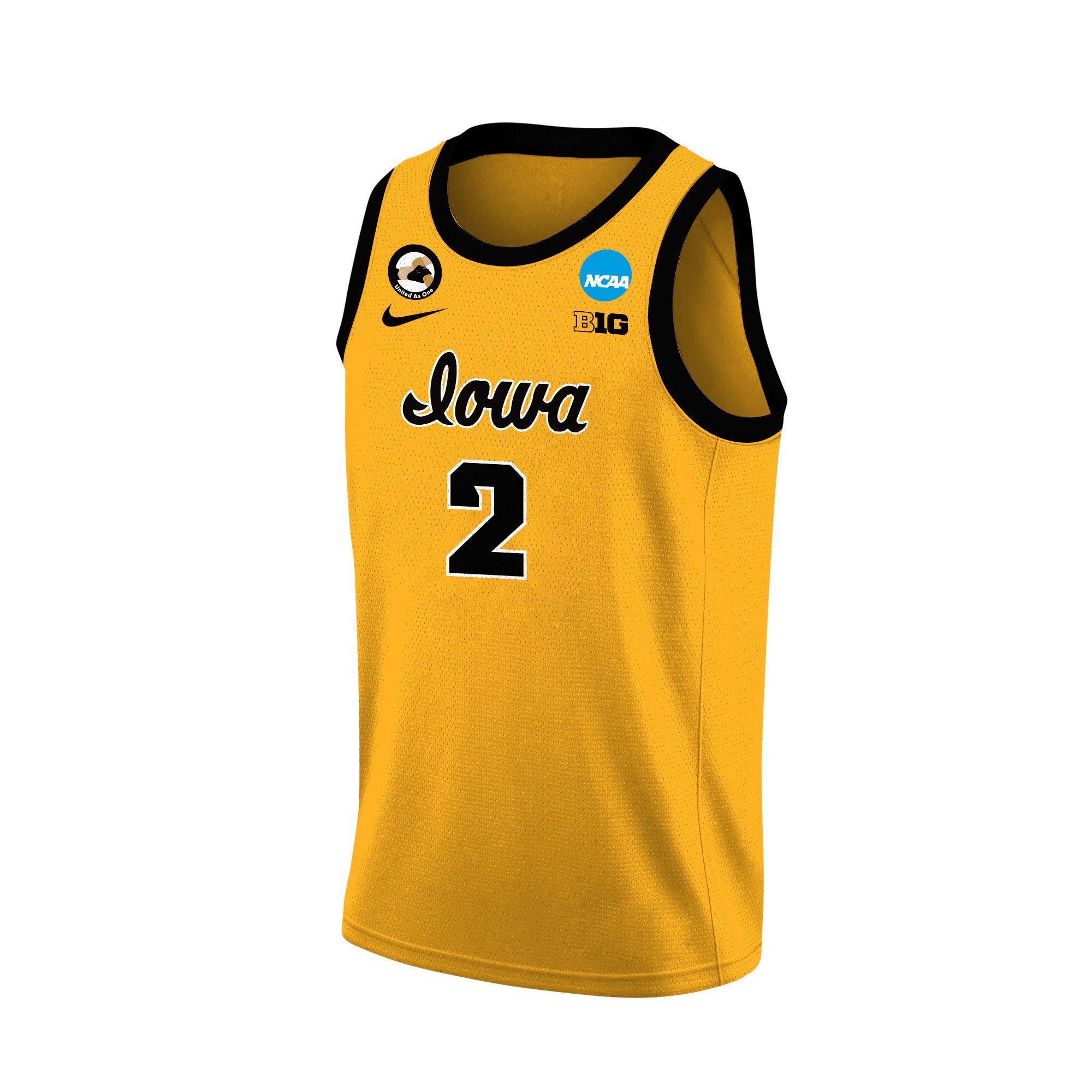 Taylor McCabe 2 Iowa Hawkeyes 2024 Yellow Unisex NCAA Jersey Unisex