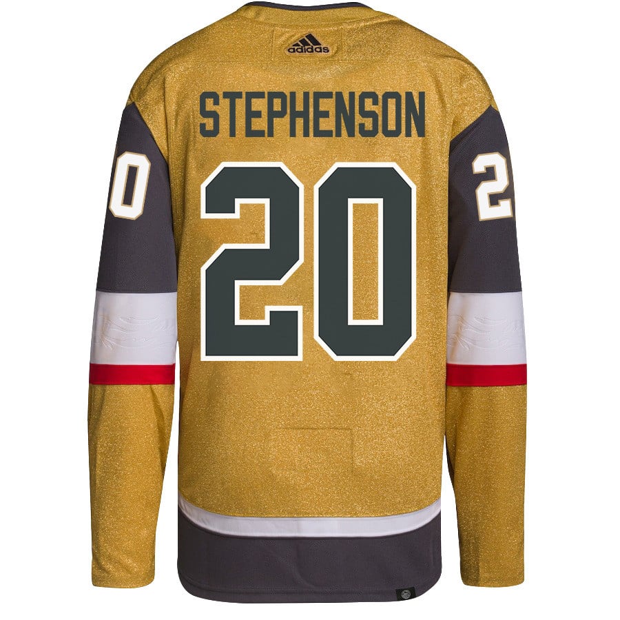 Chandler Stephenson 20 Vegas Golden Knights Stanley Cup 2023 Champions Patch Home Breakaway Gold NHL Jersey Men's