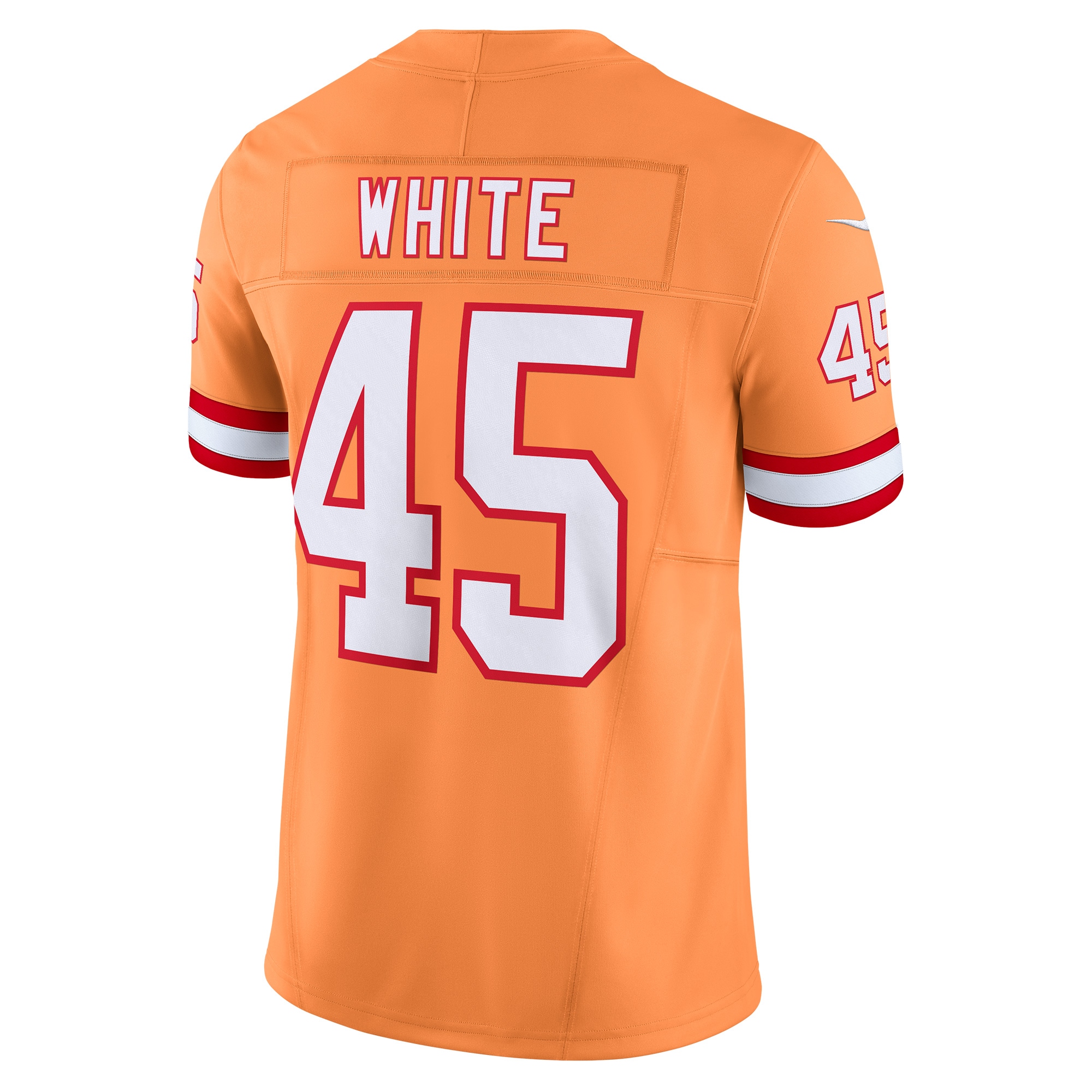 Tampa Bay Buccaneers Devin White Orange Vapor F.U.S.E. Limited NFL Jersey Men's