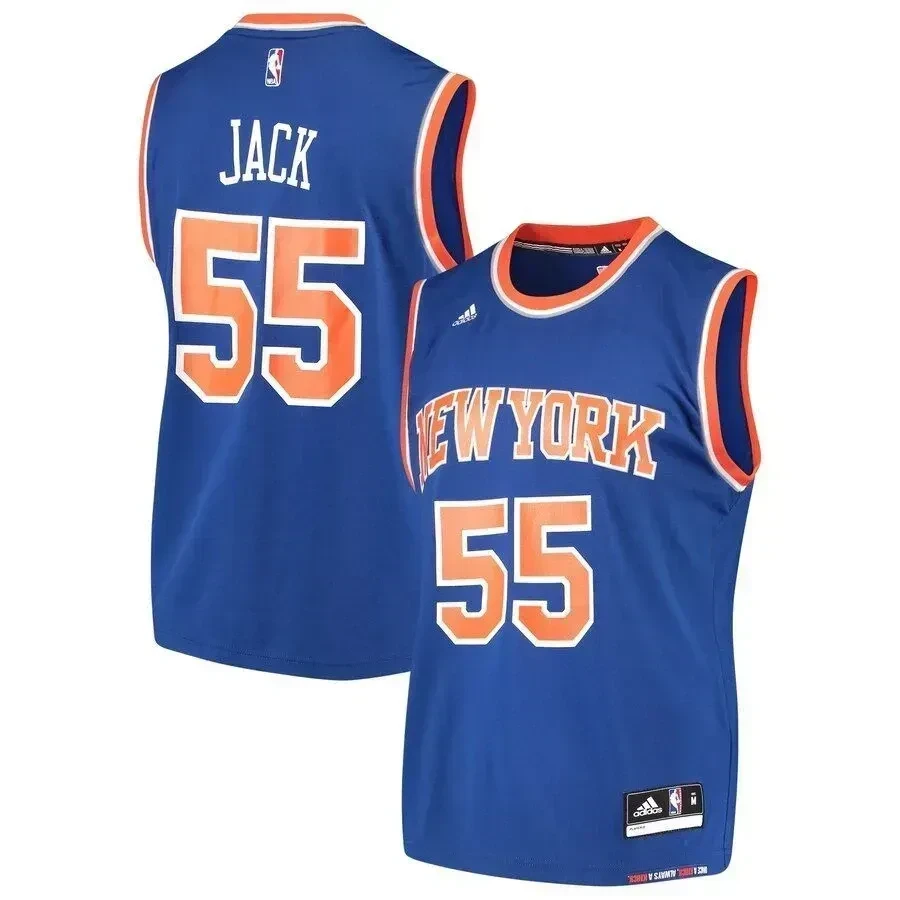 Jarrett Jack New York Knicks Road Blue NBA Jersey Men's
