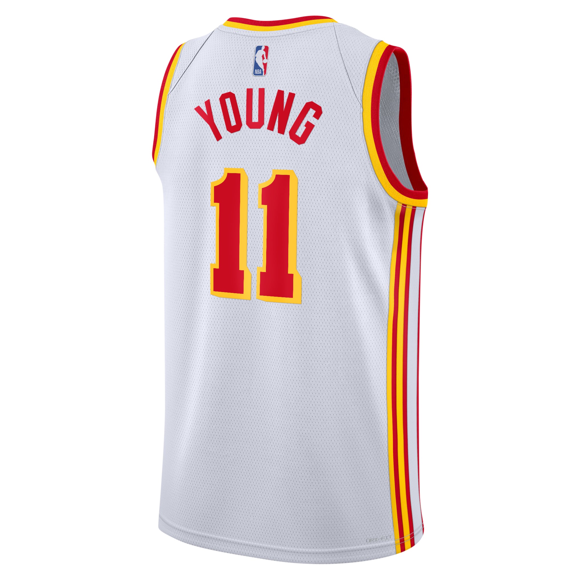 Atlanta Hawks Association Swingman White Trae Youn NBA Jersey Youth