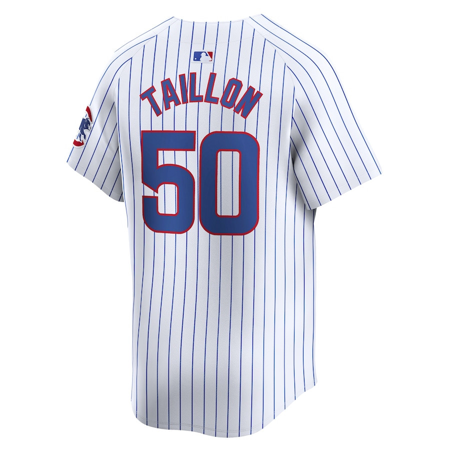 Jameson Taillon 50 Chicago Cubs Home Limited Player White MLB Jersey Men's