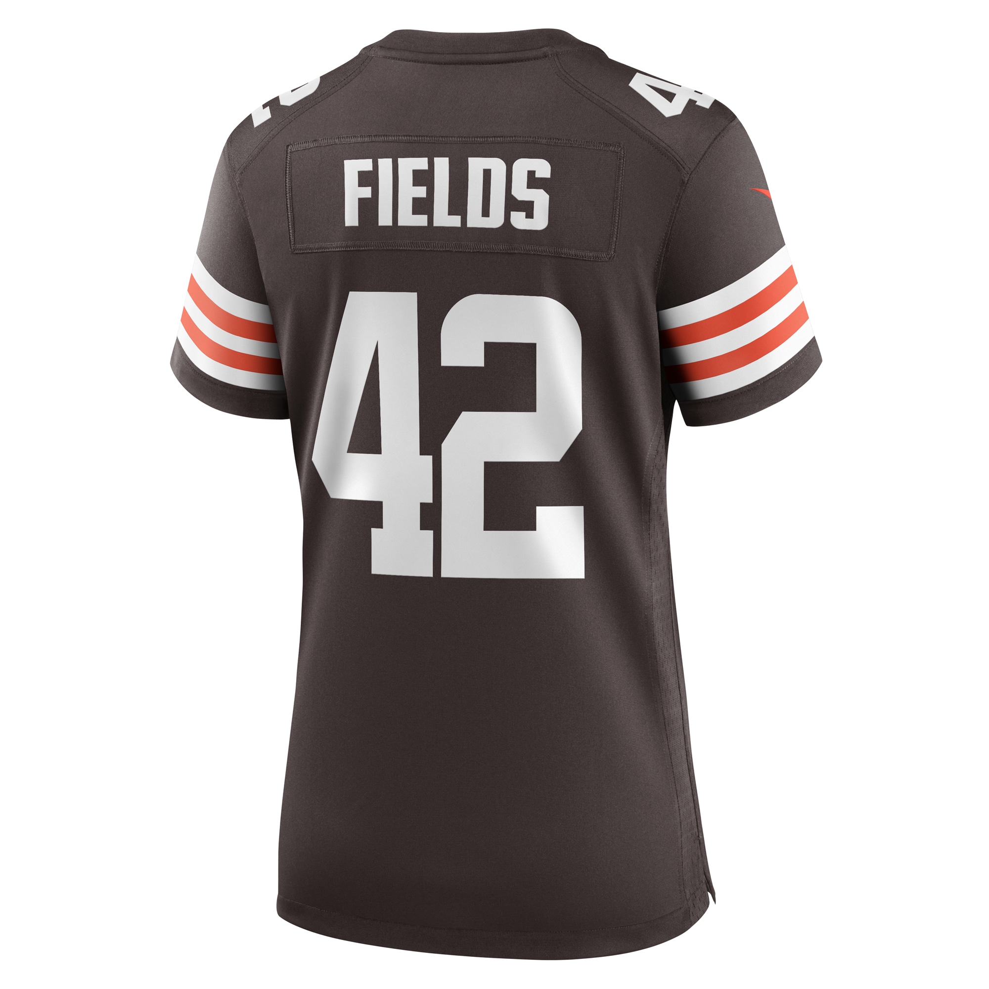 Cleveland Browns Tony Fields II Brown Team Game NFL Jersey Women's