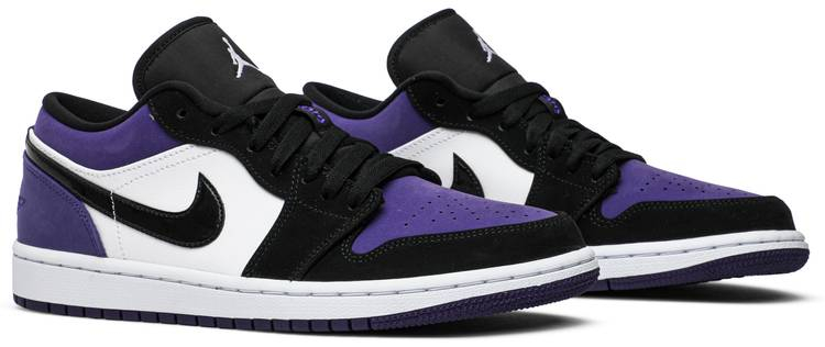 Air Jordan 1 Low Court Purple 553558-125