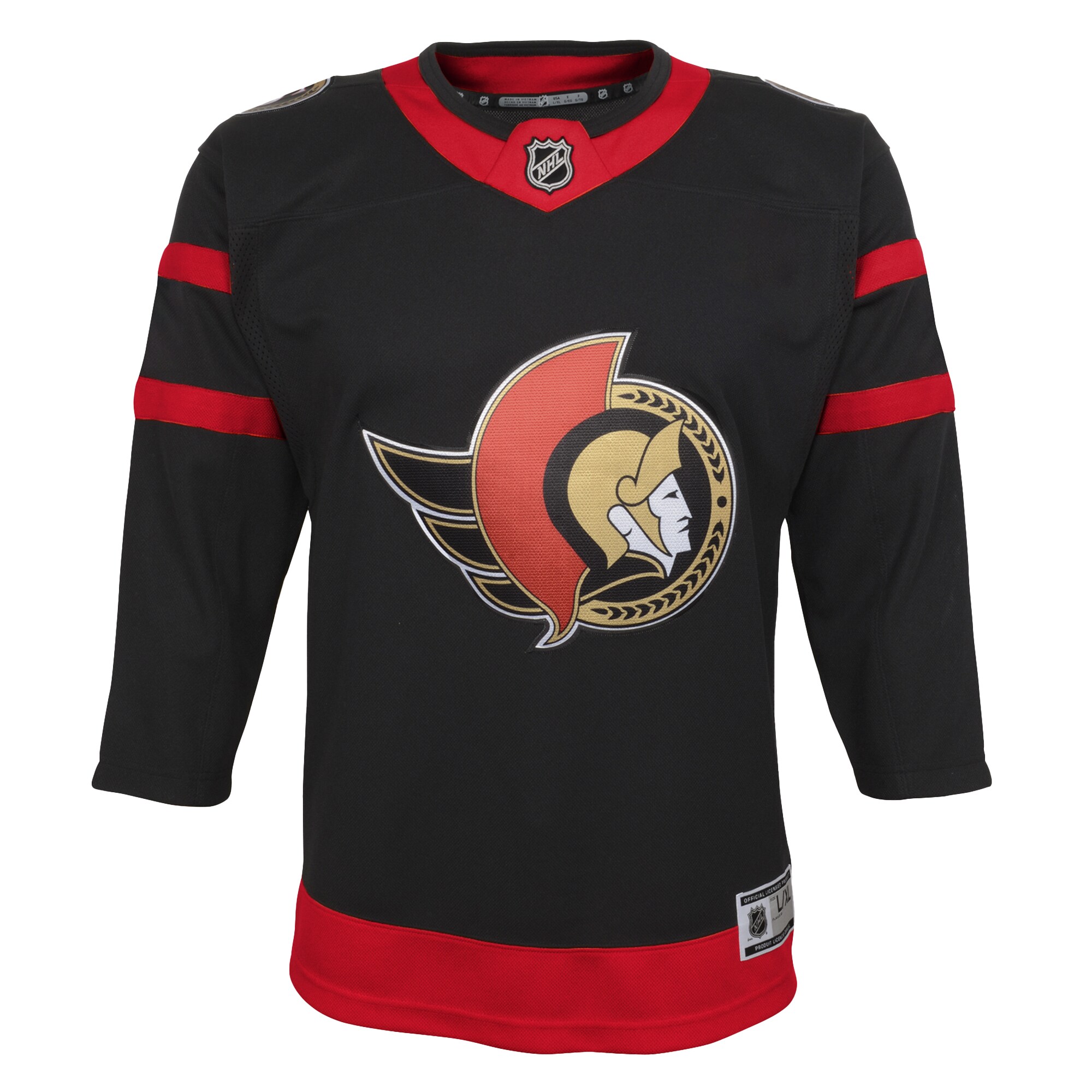 Ottawa Senators Black Home Premier NHL Jersey Youth