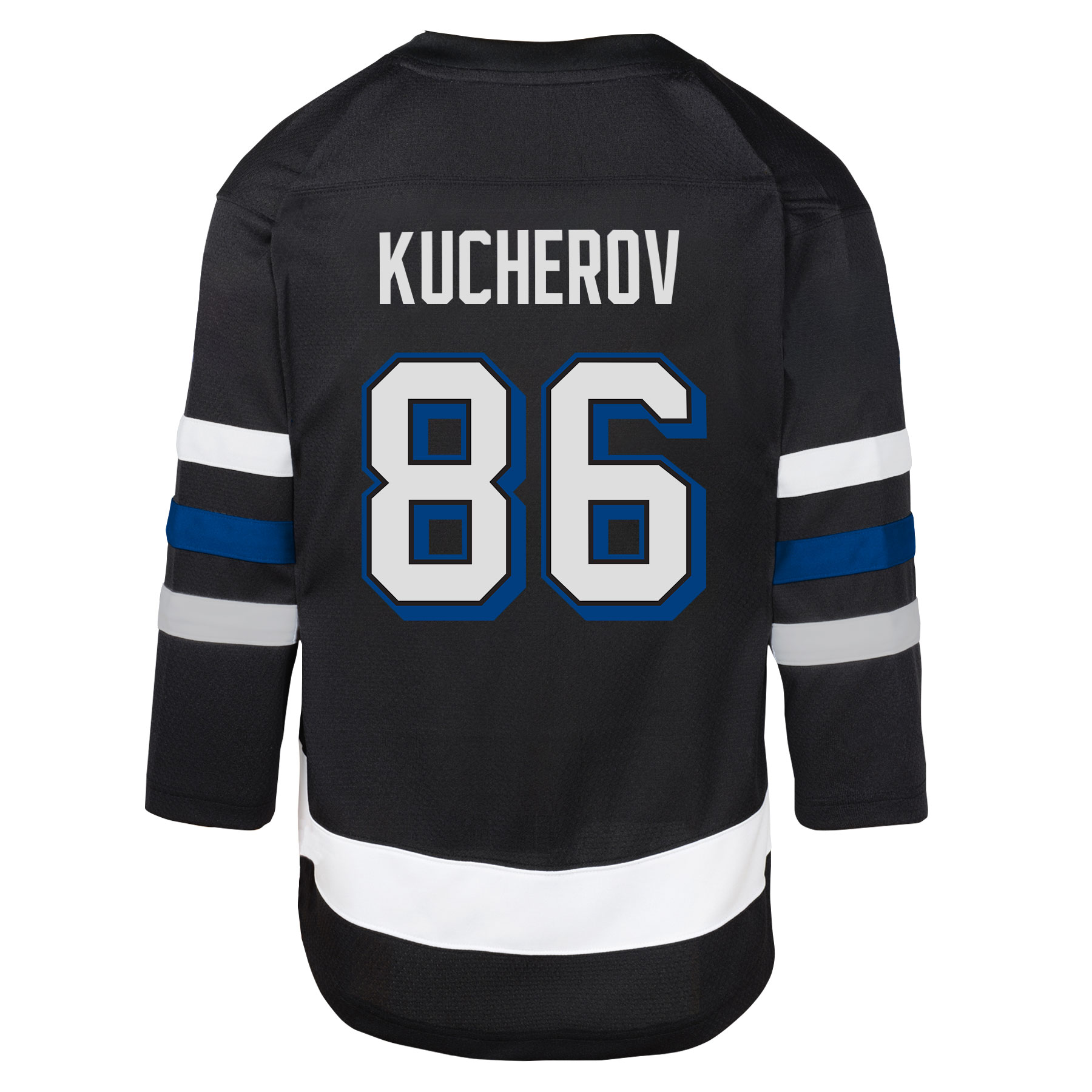 Tampa Bay Lightning Nikita Kucherov Black Alternate Player NHL Jersey Youth
