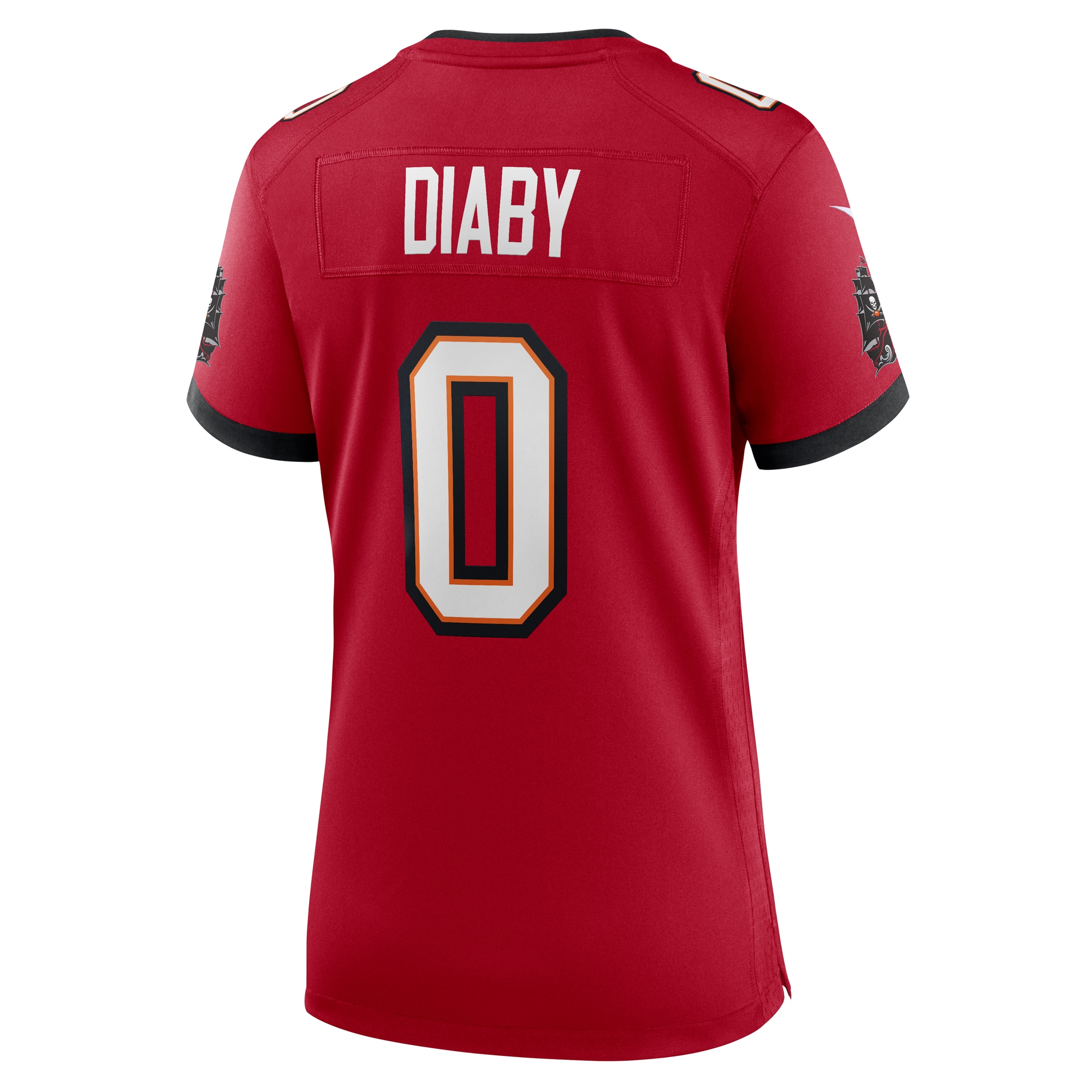 Tampa Bay Buccaneers YaYa Diaby Red Game NFL Jersey Women's