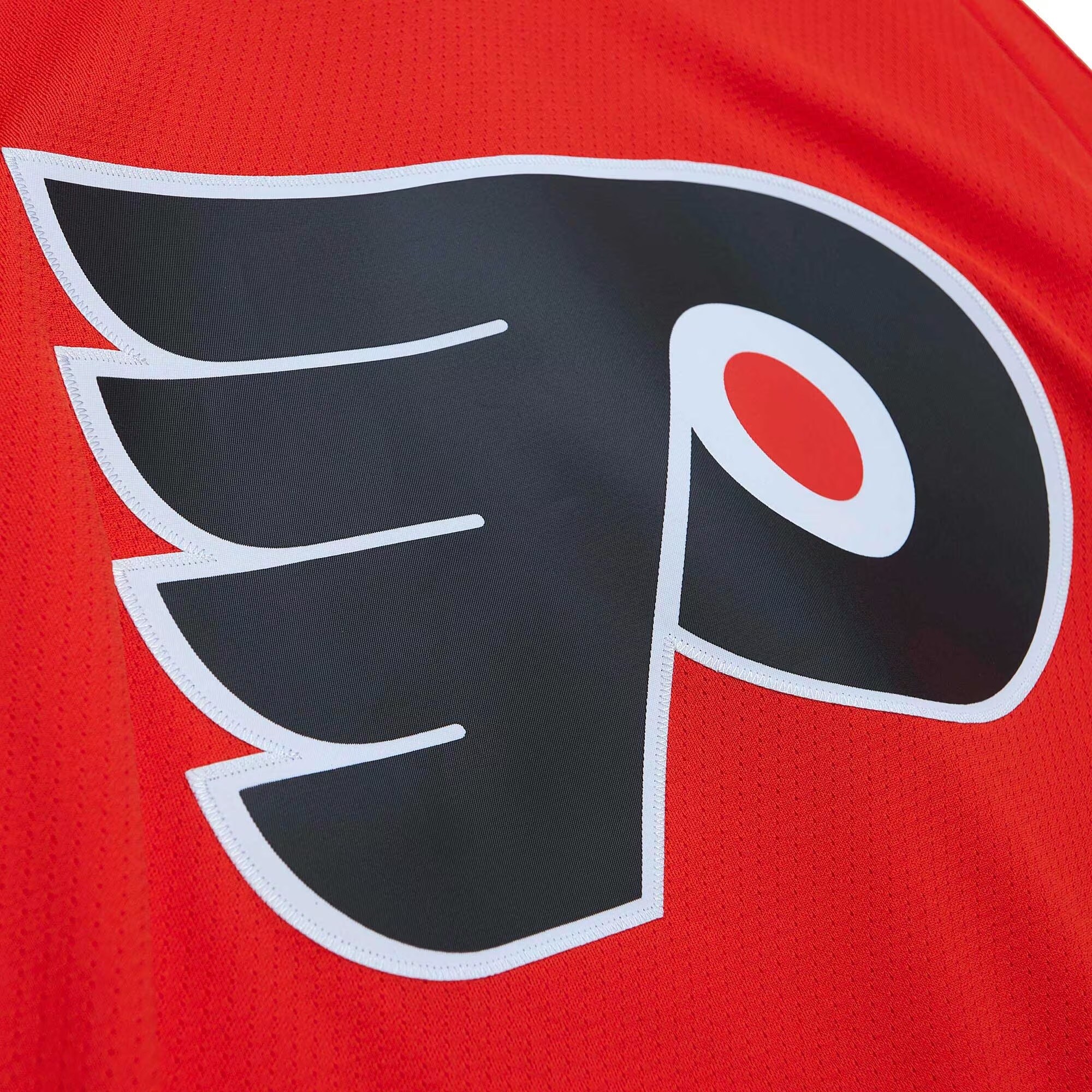 Philadelphia Flyers Dave Schultz Mitchell Ness Orange 1974/75 Blue Line Player NHL Jersey Men's