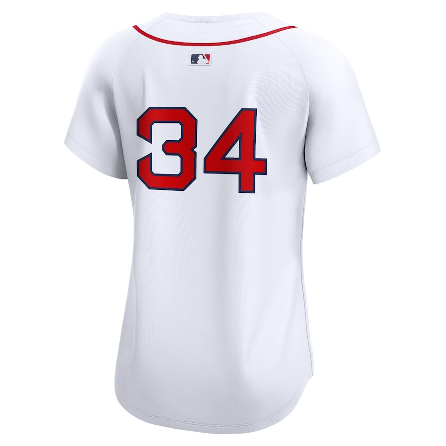 David Ortiz 34 Boston Red Sox Home Limited Player White MLB Jersey Women's