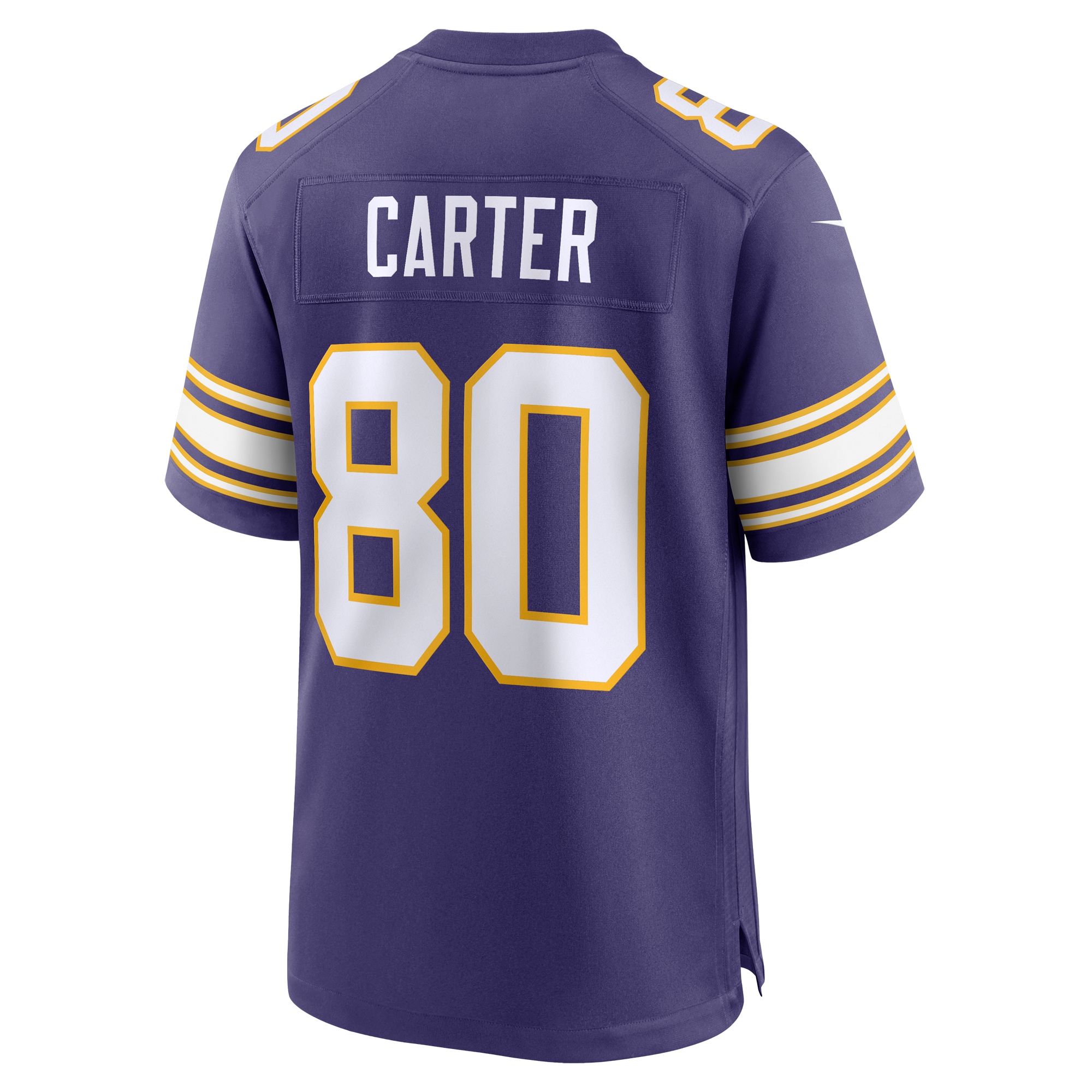 Minnesota Vikings Cris Carter Purple Classic Retired Player Game NFL Jersey Men's