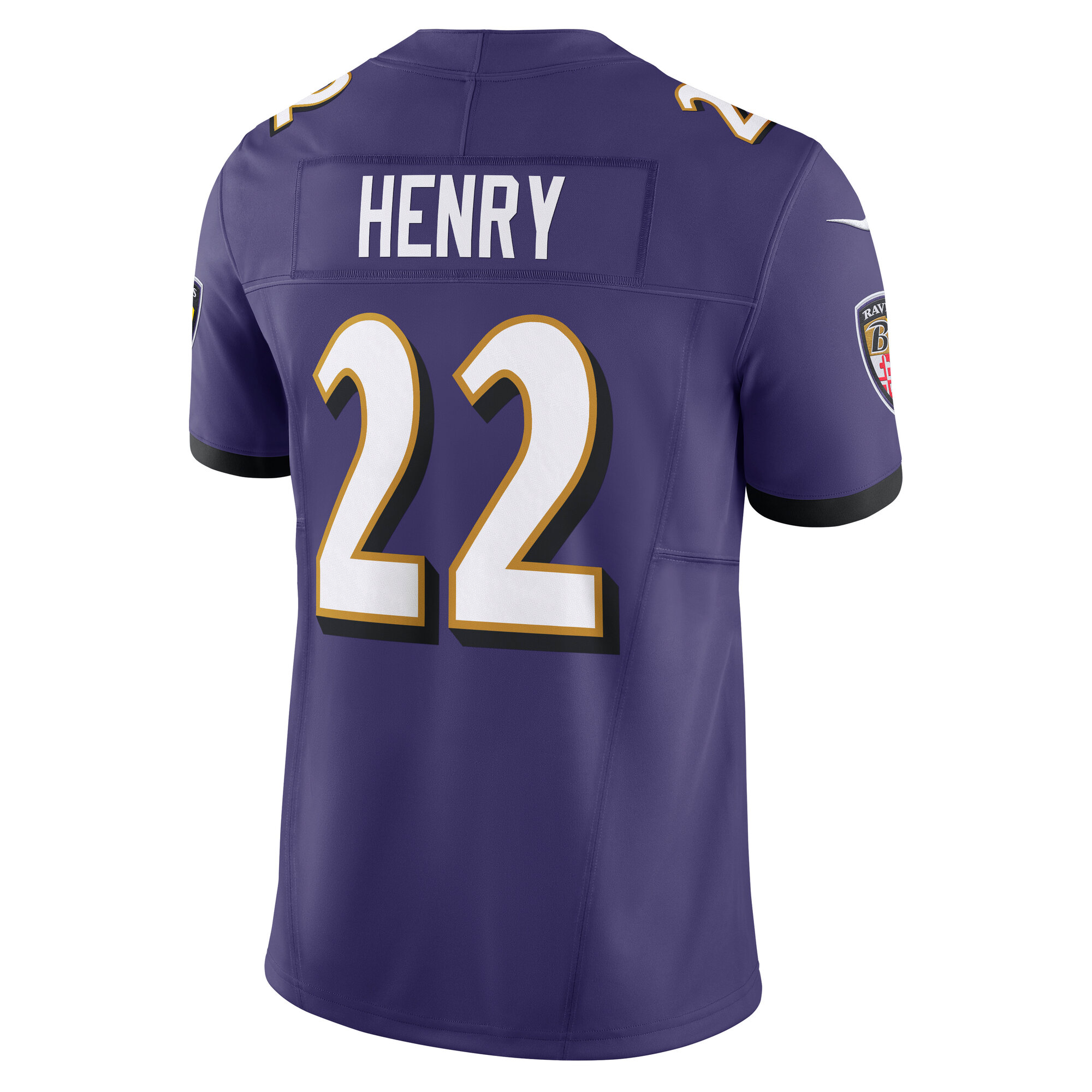 Baltimore Ravens Derrick Henry Purple Vapor F.U.S.E. Limited NFL Jersey Men's