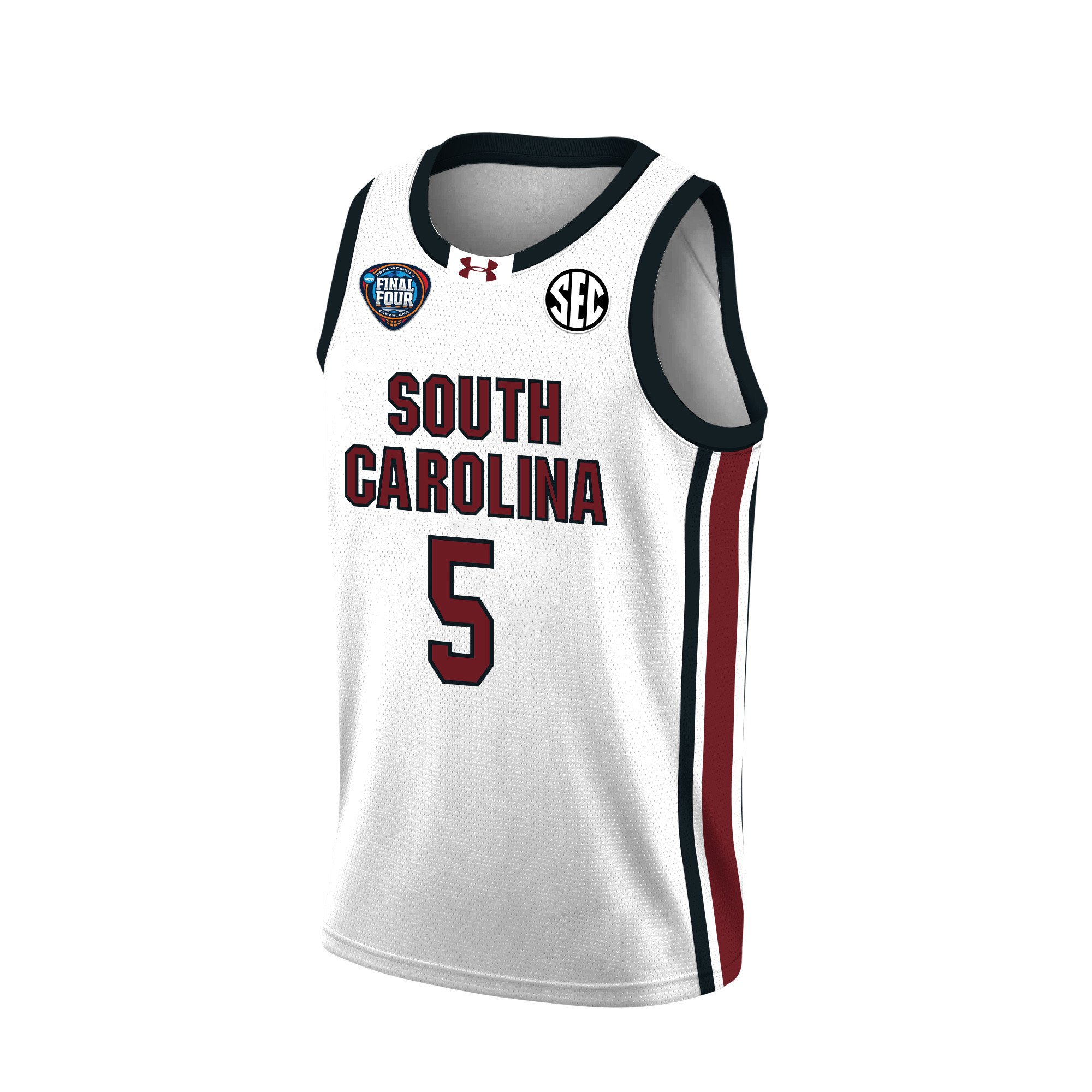 Tessa Johnson 5 South Carolina 2024 Final Four Patch Unisex NCAA Jersey Unisex