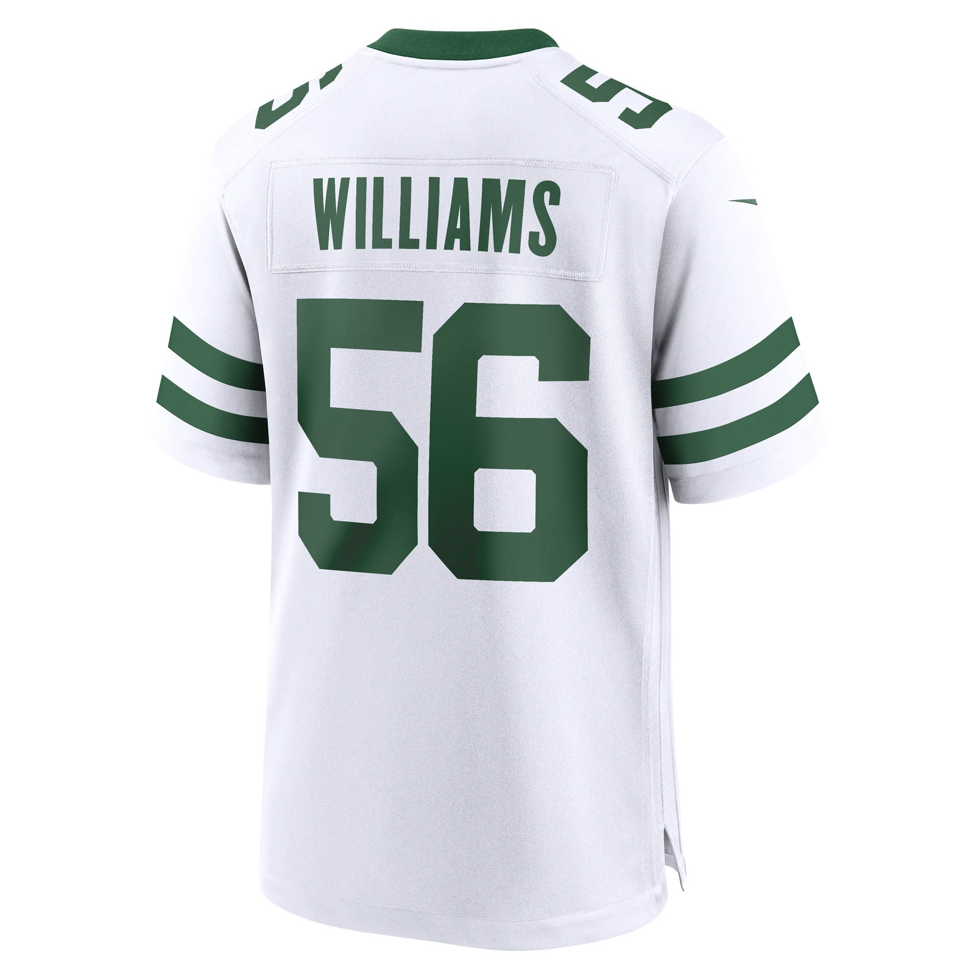 New York Jets Quincy Williams Legacy White Game NFL Jersey Men's