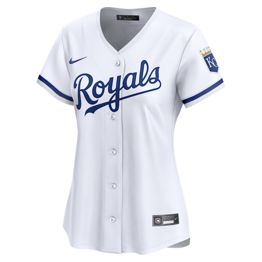 Kansas City Royals 2024 Jackie Robinson Day Home Limited White MLB Jersey Women's