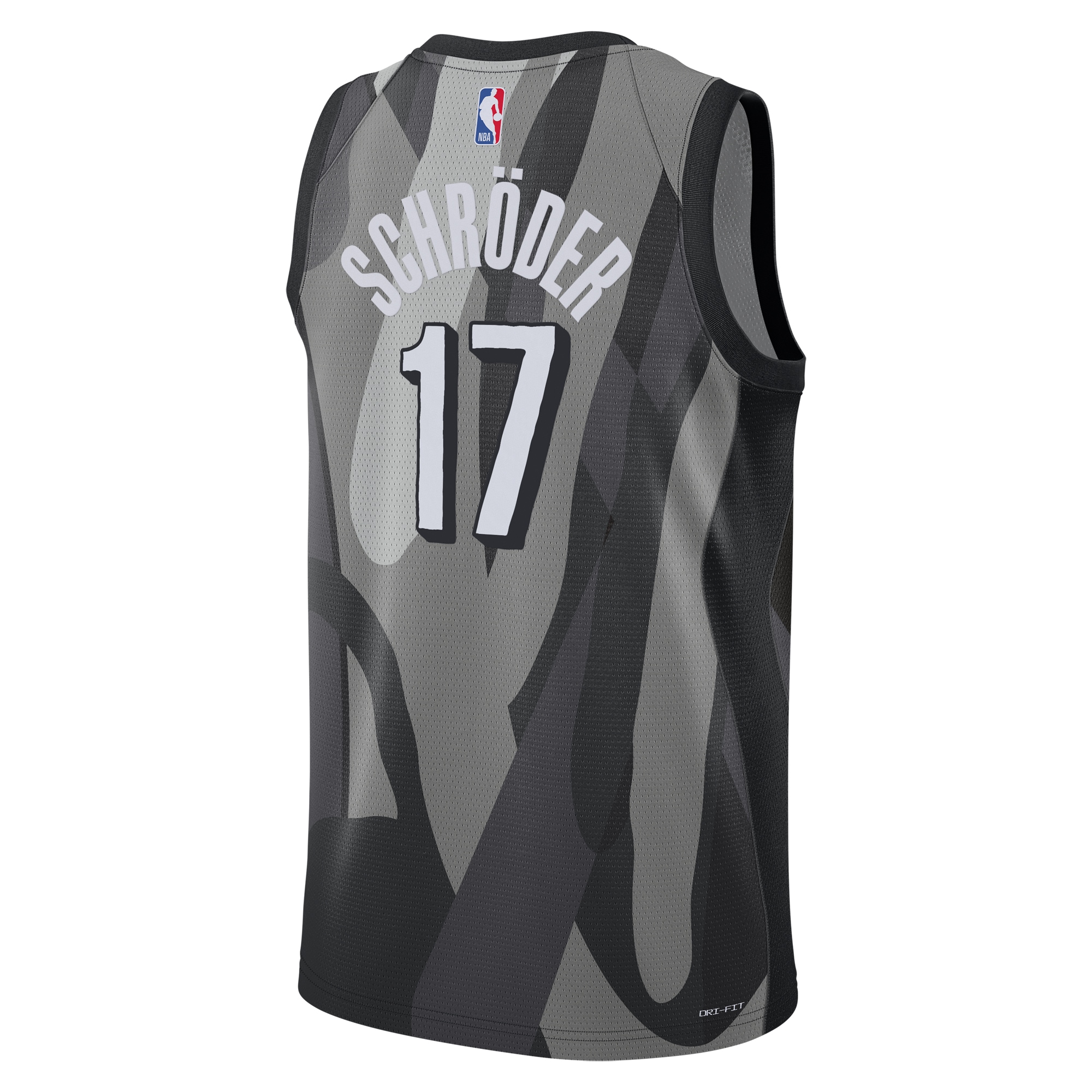 Brooklyn Nets City Edition Swingman 2024 Silver Dennis Schrode Unisex NBA Jersey Unisex