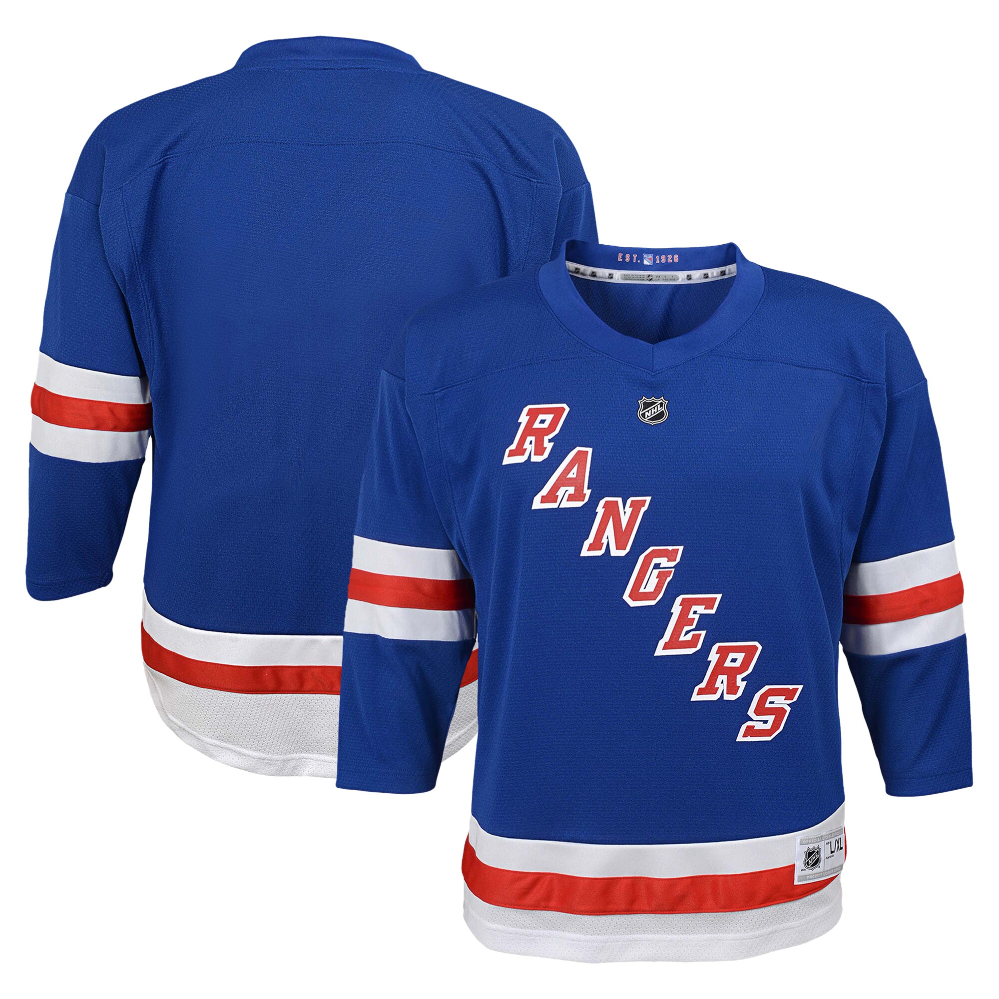 New York Rangers Blue NHL Jersey Youth
