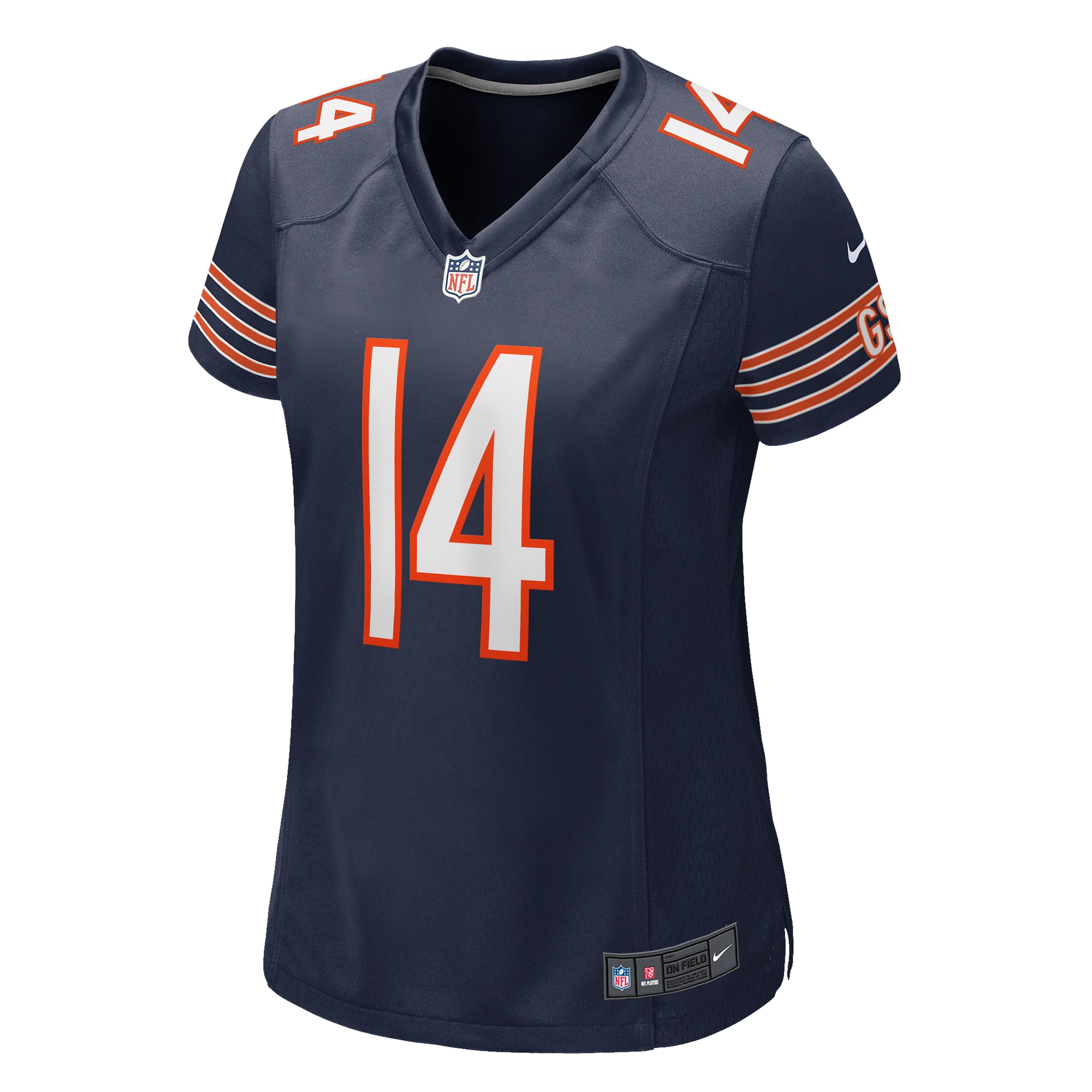 Chicago Bears Gerald Everett Navy Game NFL Jersey Women's