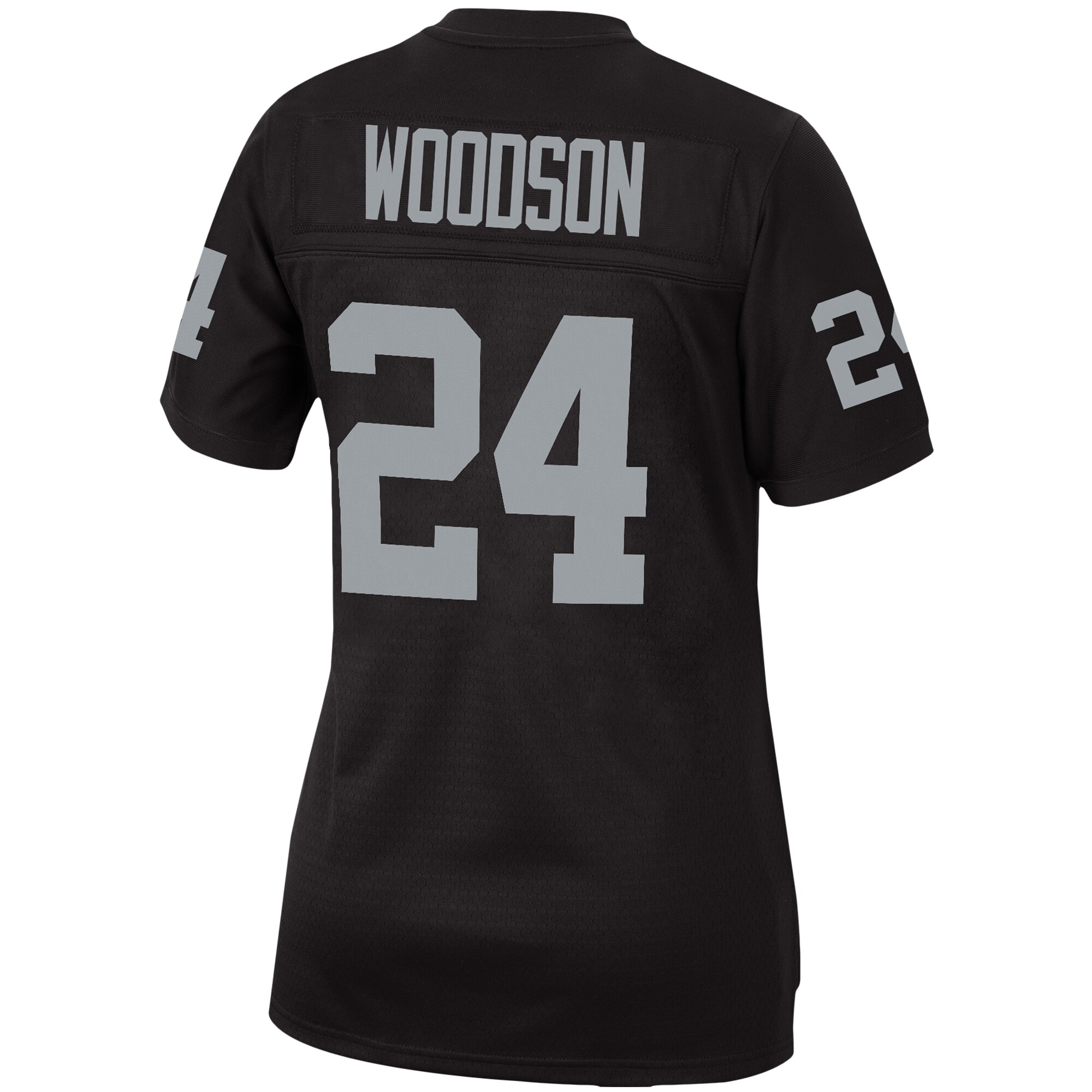 Las Vegas Raiders Charles Woodson Mitchell Ness Black Legacy Team NFL Jersey Women's
