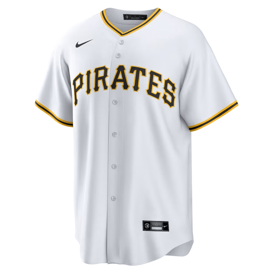 Pittsburgh Pirates Home White MLB Jersey Men's