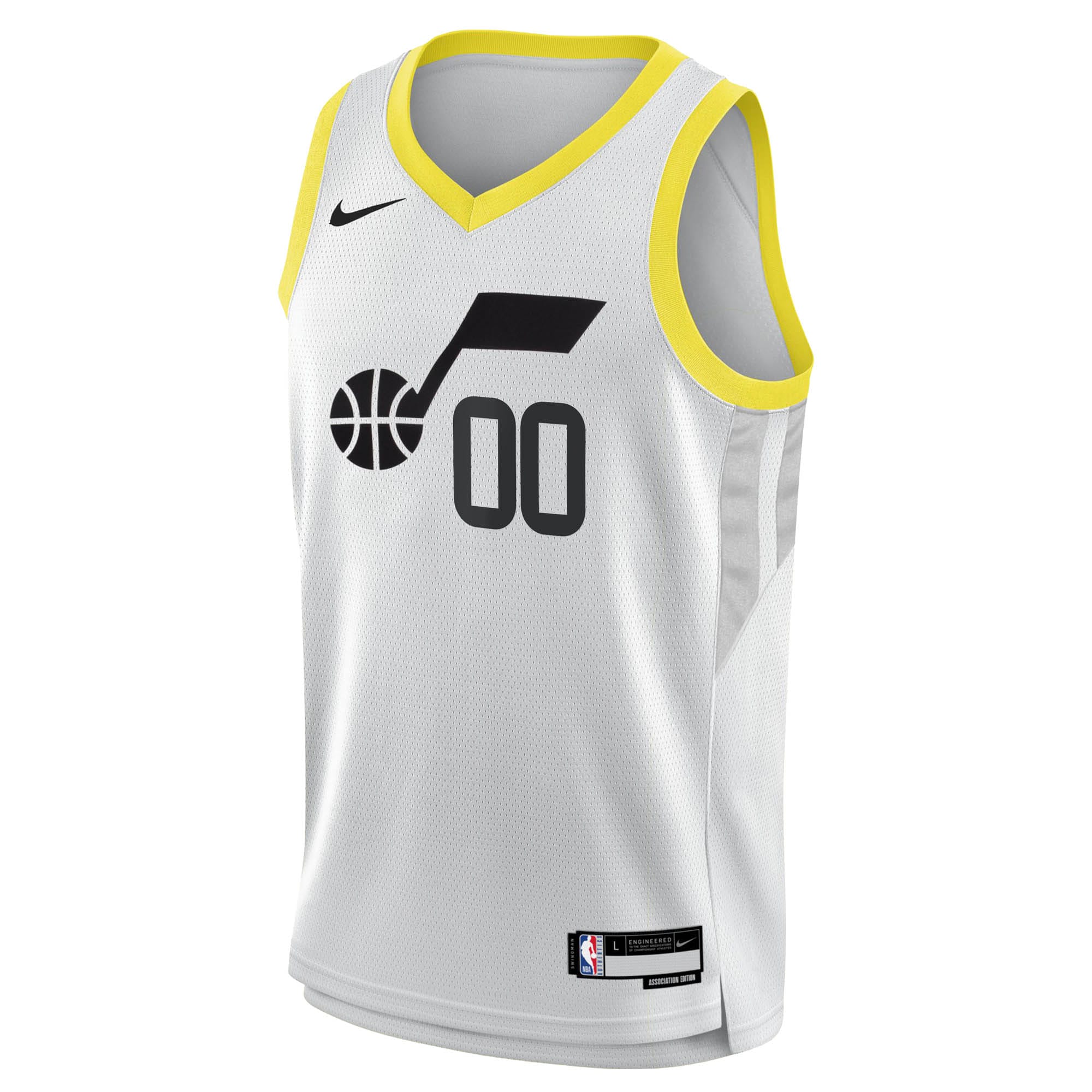Utah Jazz Association Swingman Custom NBA Jersey Youth