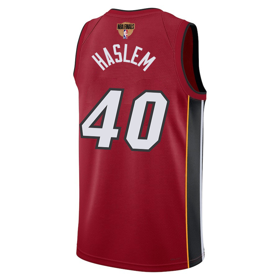 Udonis Haslem 40 Miami Heat Final Champions 2023 Swingman Red NBA Jersey Men's