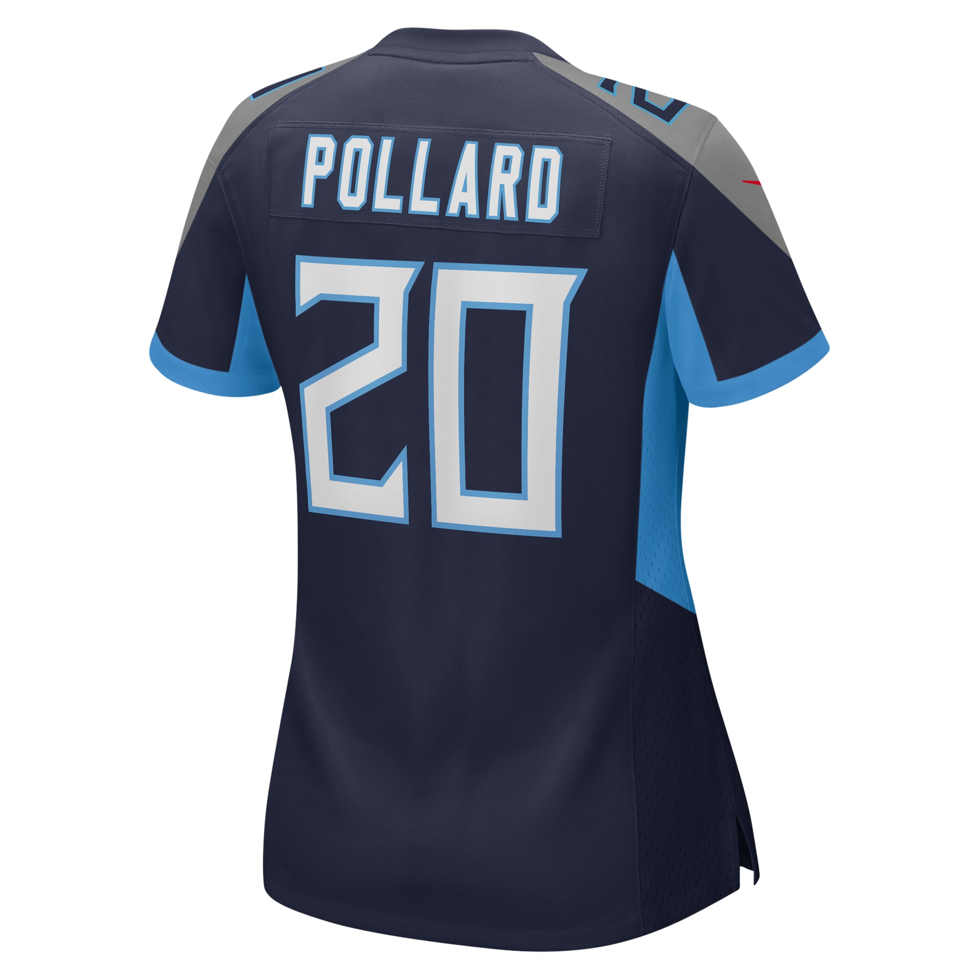 Tennessee Titans Tony Pollard Navy Game Player NFL Jersey Women's