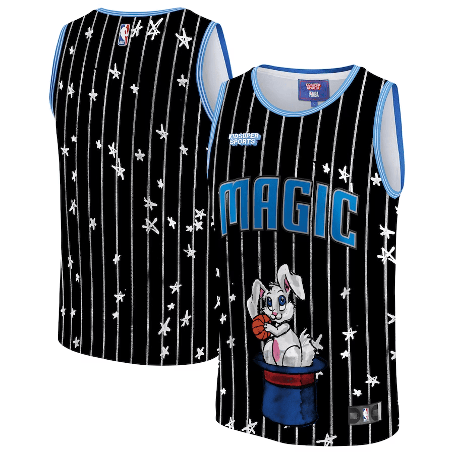 Orlando Magicc KidSuper Studio Unisex Hometown Black NBA Jersey Unisex