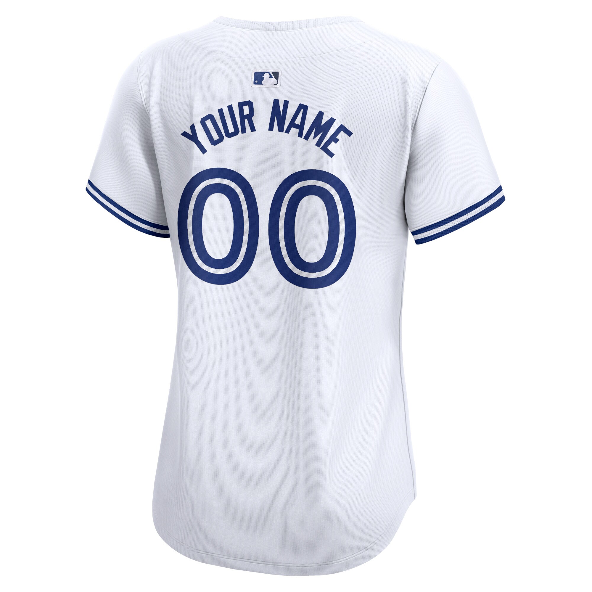 Toronto Blue Jays White Home Limited Custom MLB Jersey Women's