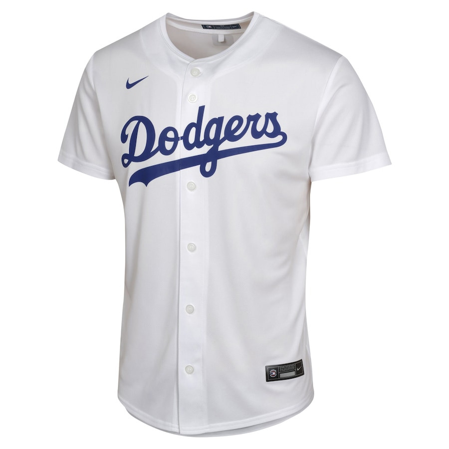 Mookie Betts 50 Los Angeles Dodgers Home Game Player White MLB Jersey Youth