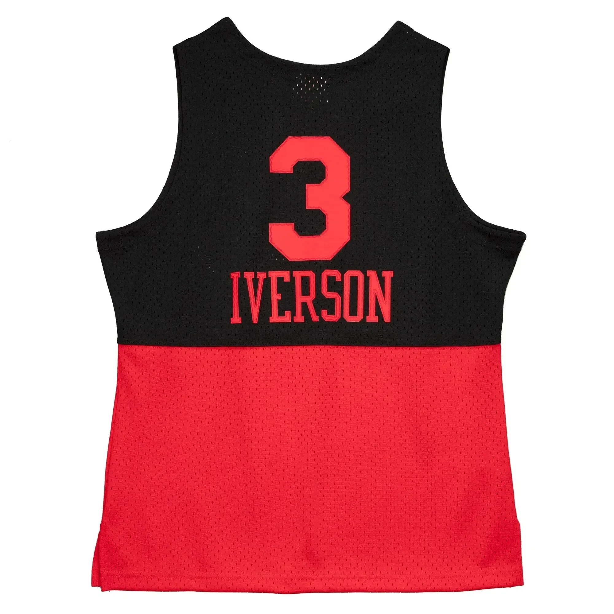 Allen Iverson Philadelphia 76ers Mitchell Ness 2003-2004 Hardwood Classics Reload 2.0 Swingman Black NBA Jersey Men's