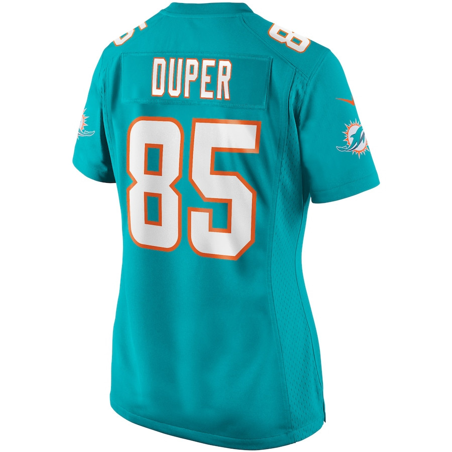 Mark Duper 85 Miami Dolphins Game Retired Aqua NFL Jersey Women's
