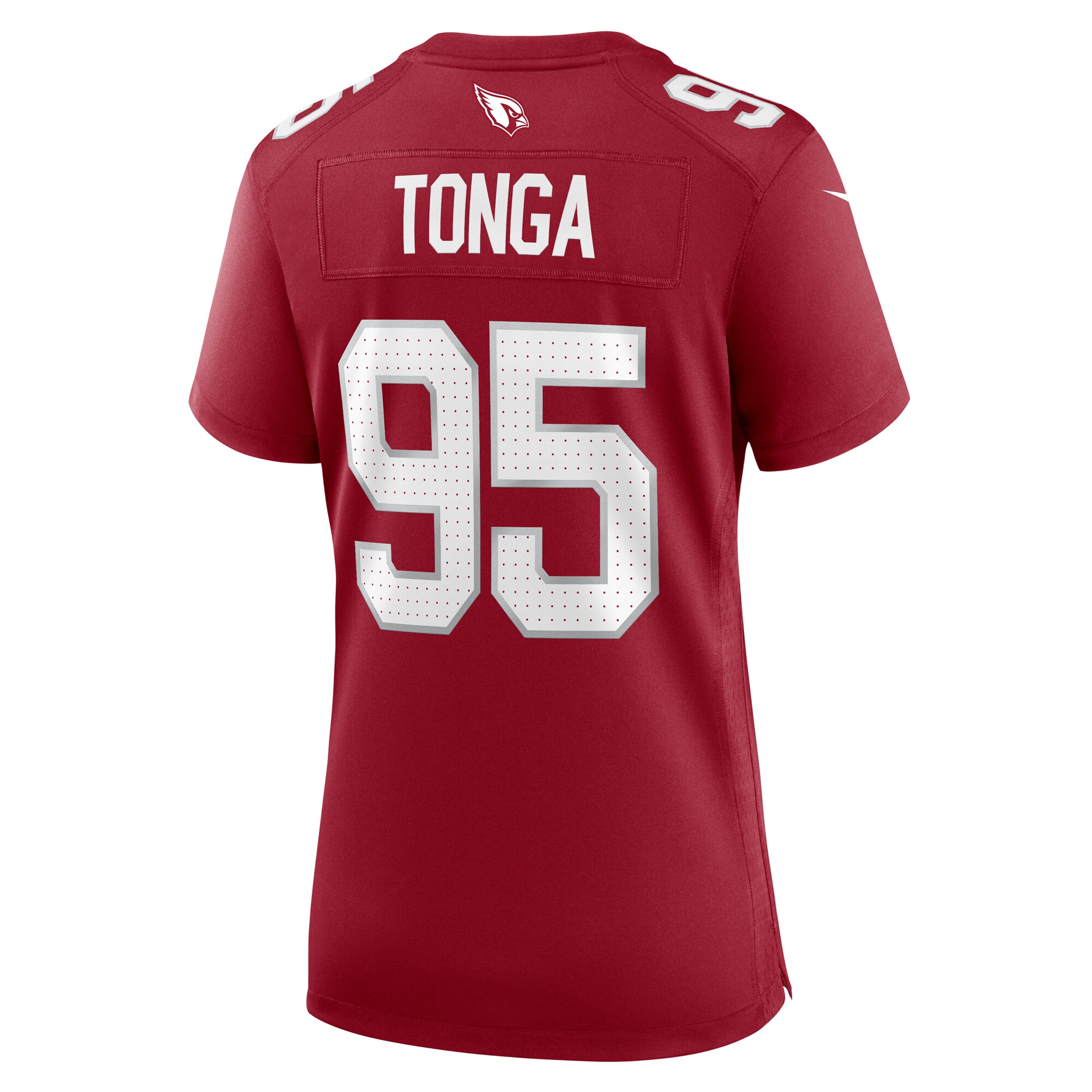 Arizona Cardinals Khyiris Tonga Cardinal Game NFL Jersey Women's