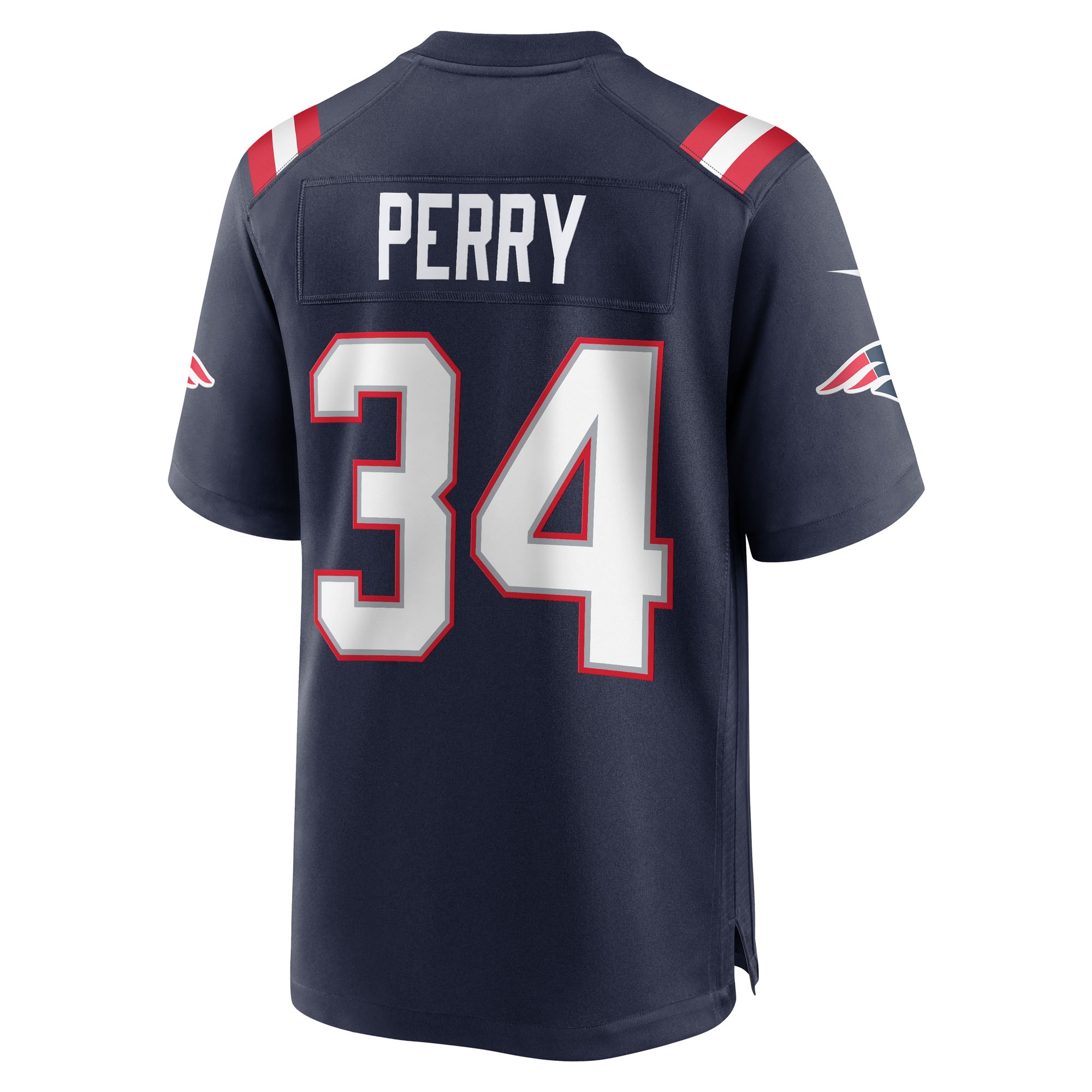 New England Patriots Mark Perry Navy Team Game NFL Jersey Men's