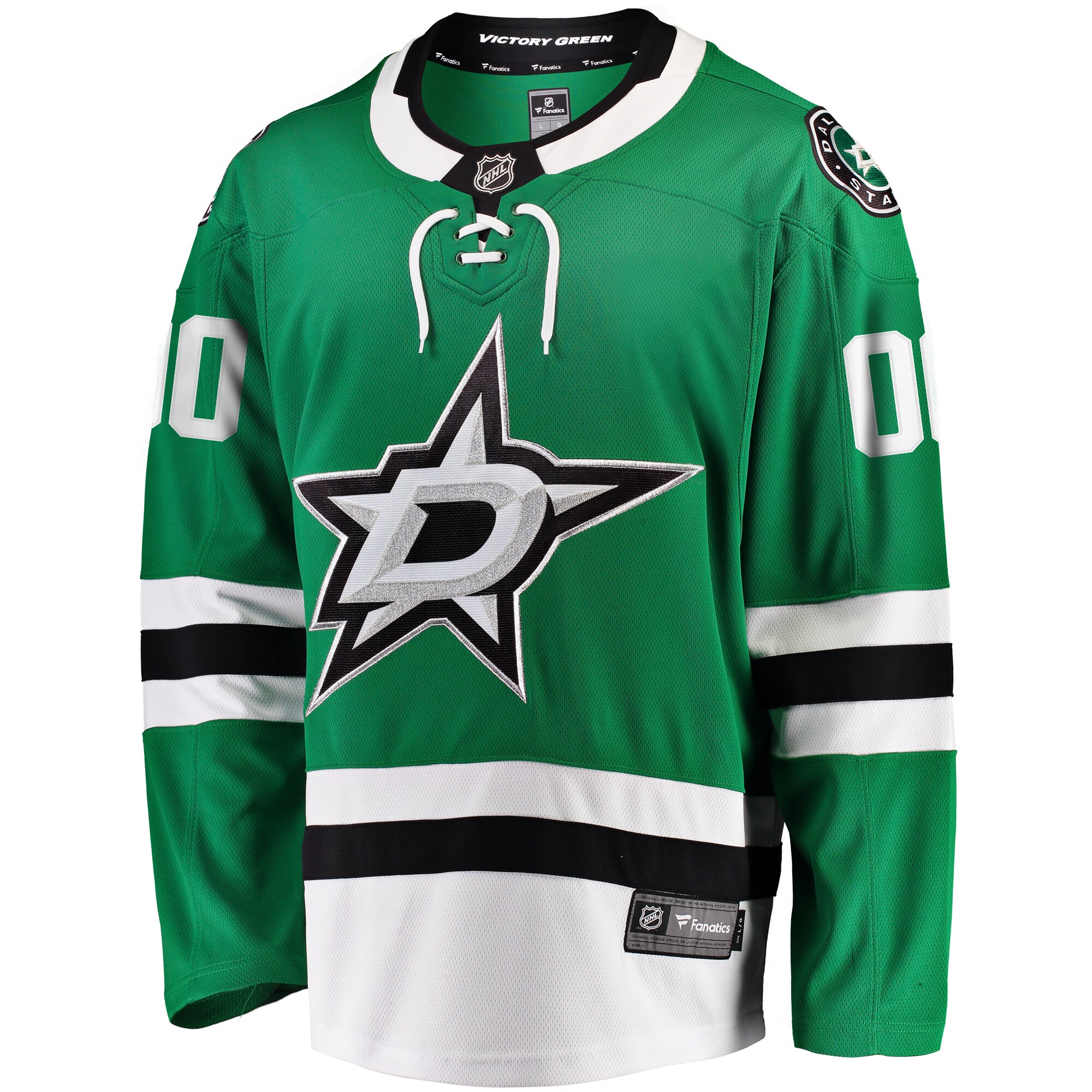Dallas Stars Green Home Breakaway Custom NHL Jersey Men's