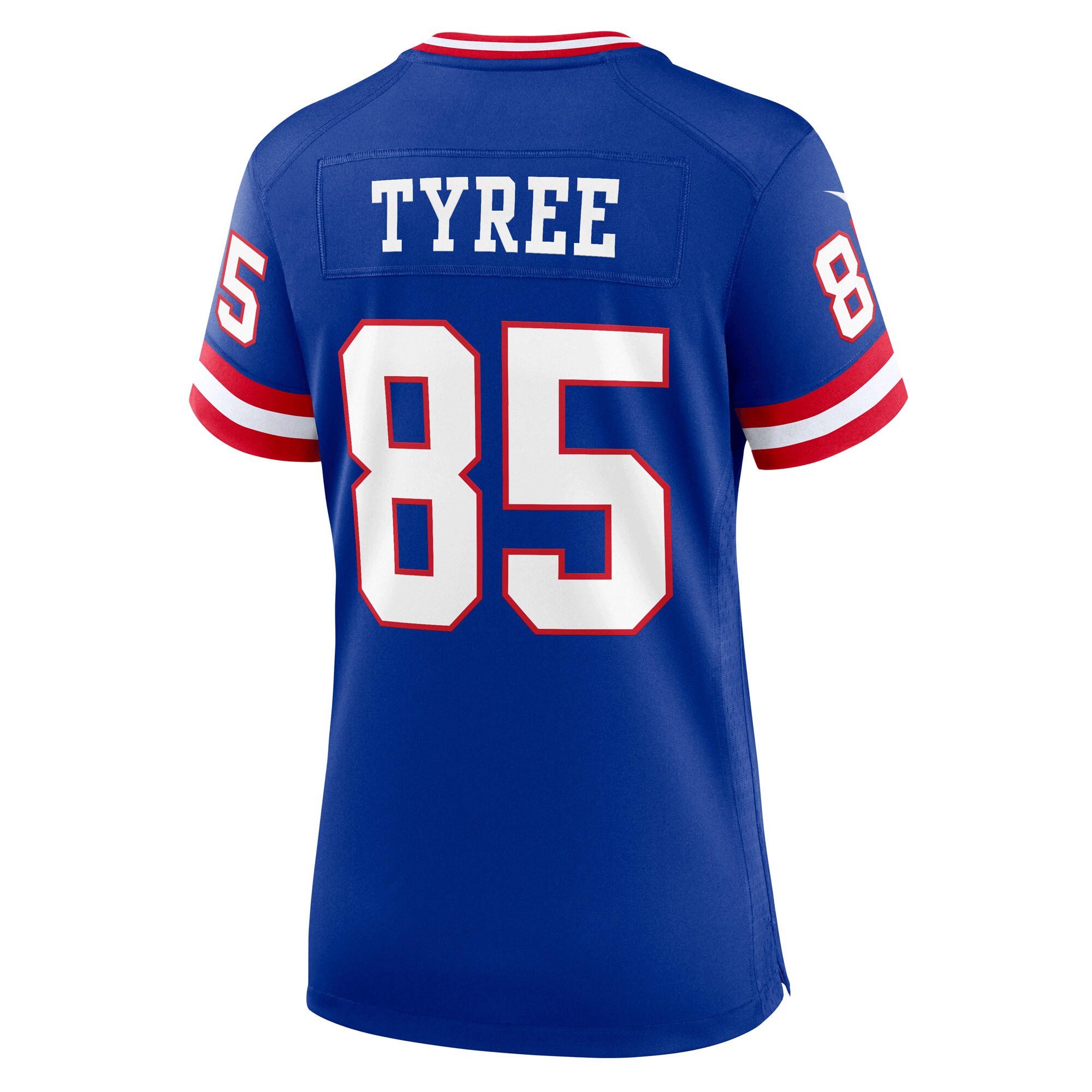 New York Giants David Tyree Royal Classic Retired Player Game NFL Jersey Women's