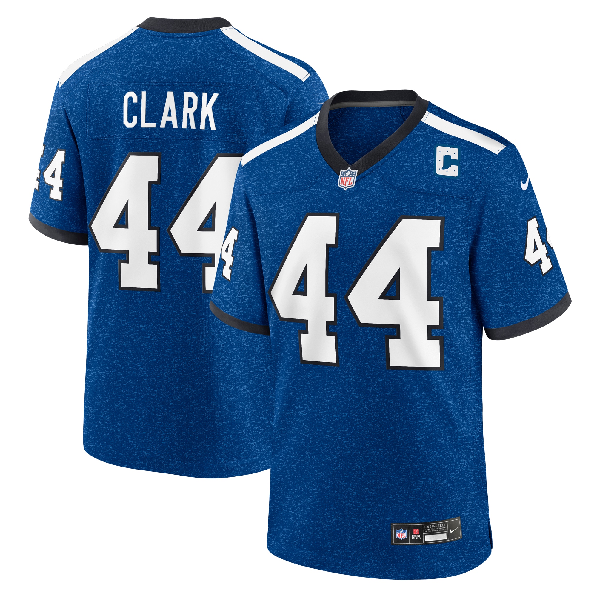 Indianapolis Colts Dallas Clark Royal Indiana Nights Alternate Game NFL Jersey Men's