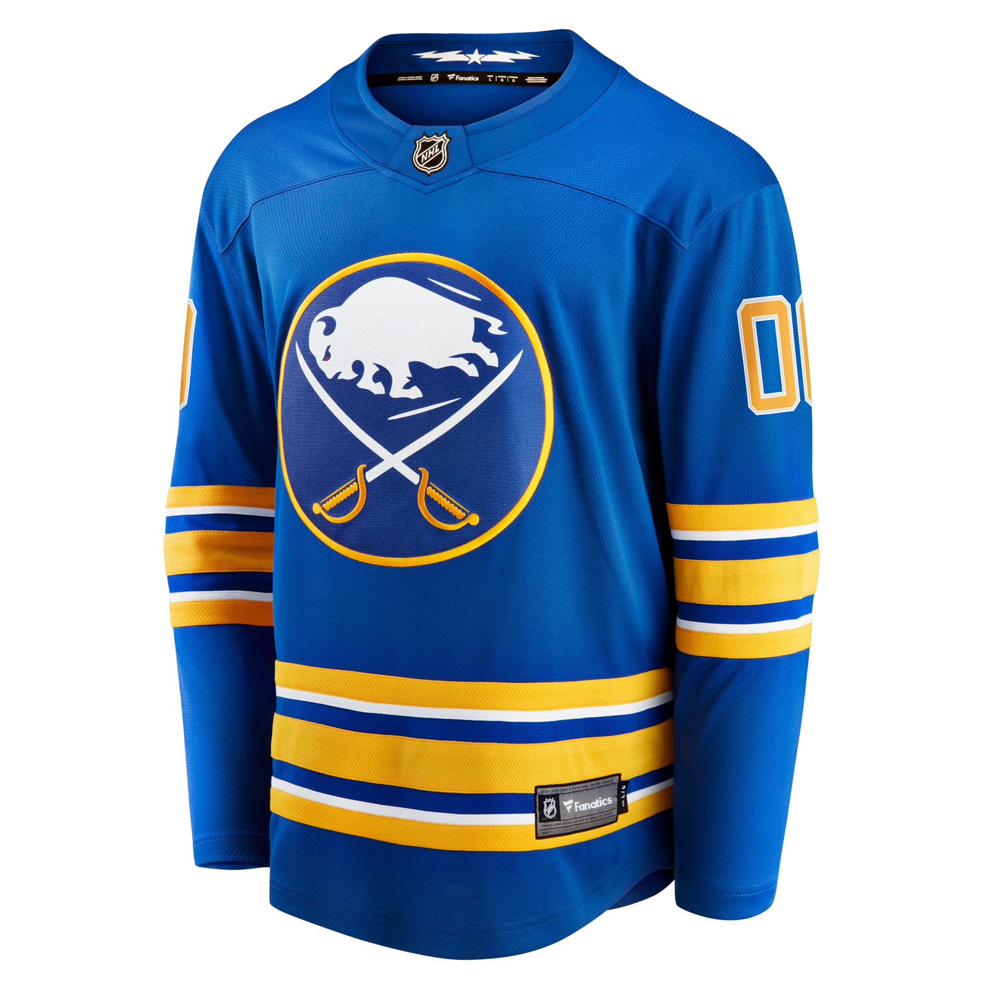 Buffalo Sabres Royal Home Breakaway Custom NHL Jersey Men's