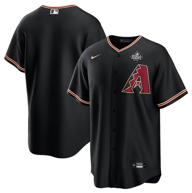 Arizona Diamondbacks 2023 World Series Black MLB Jersey Men's